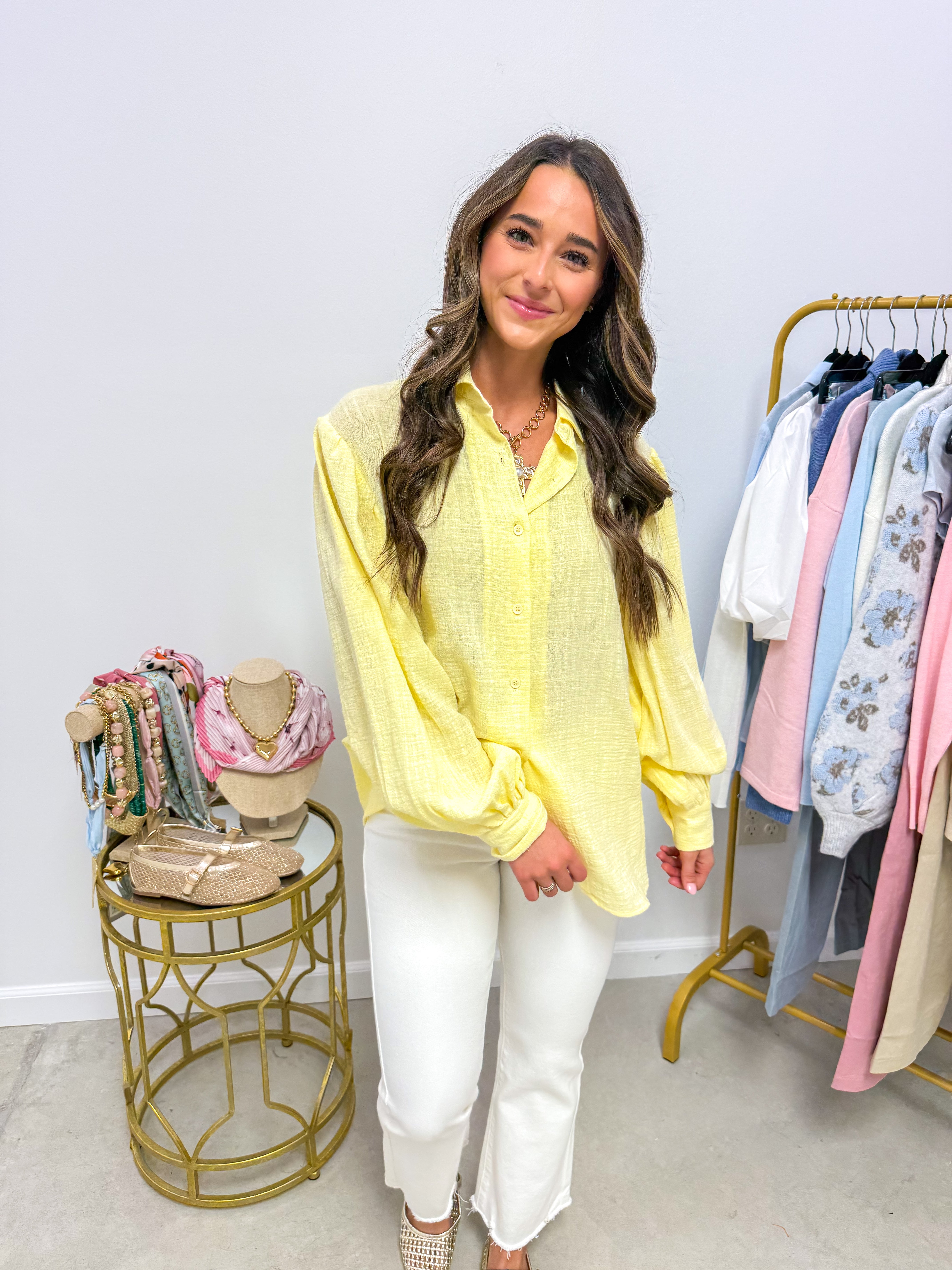 Aspen Textured Butter Shirt