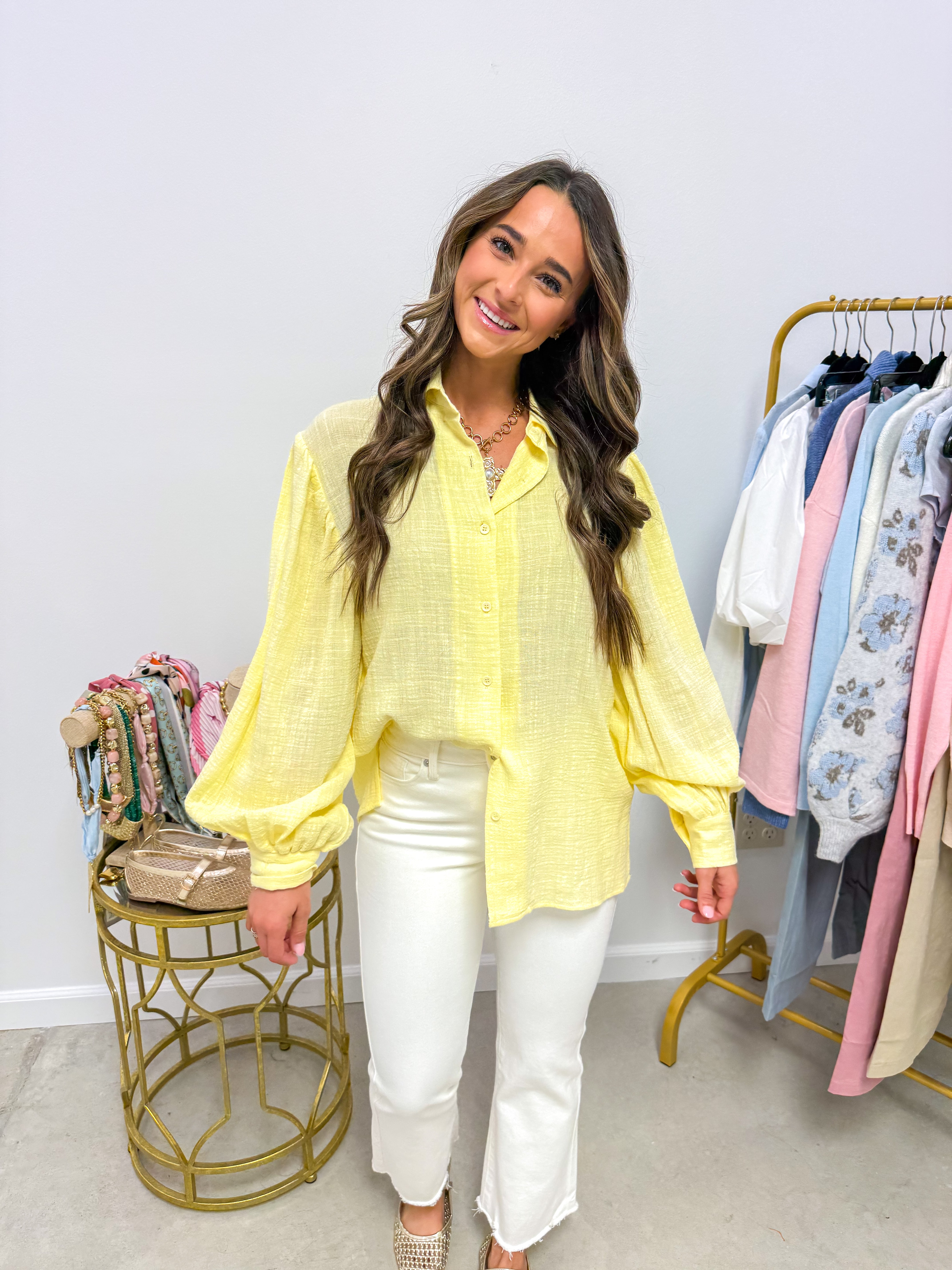 Aspen Textured Butter Shirt