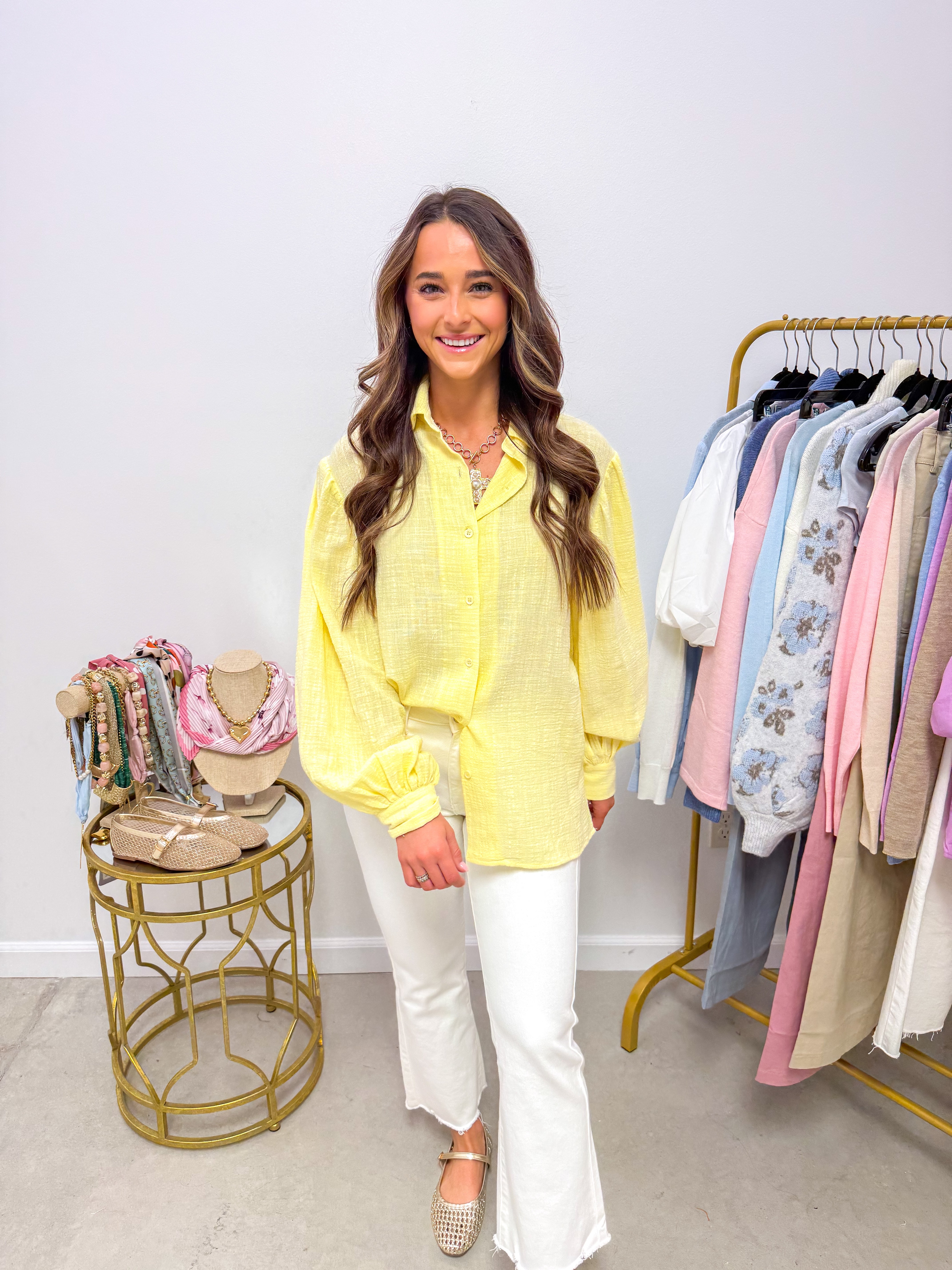 Aspen Textured Butter Shirt