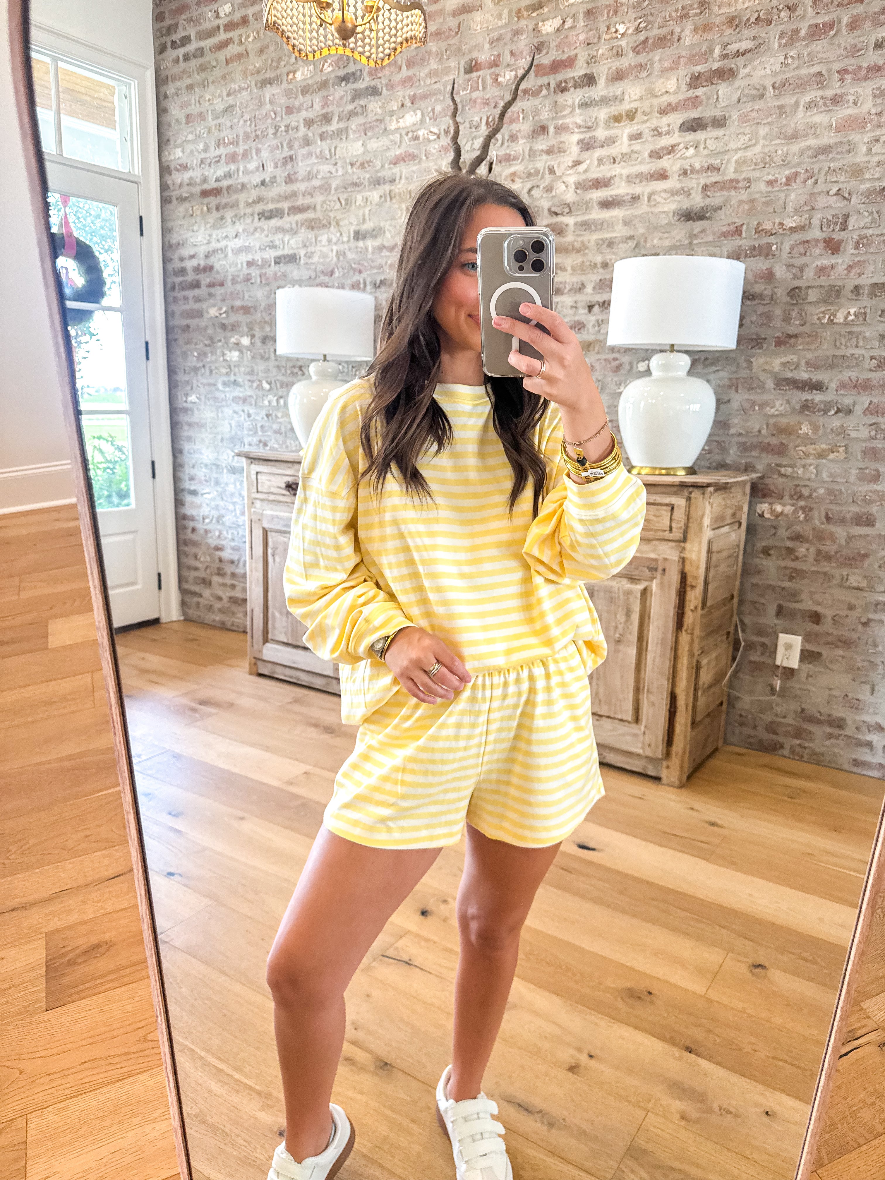 Sunny Days Striped Lounge Set