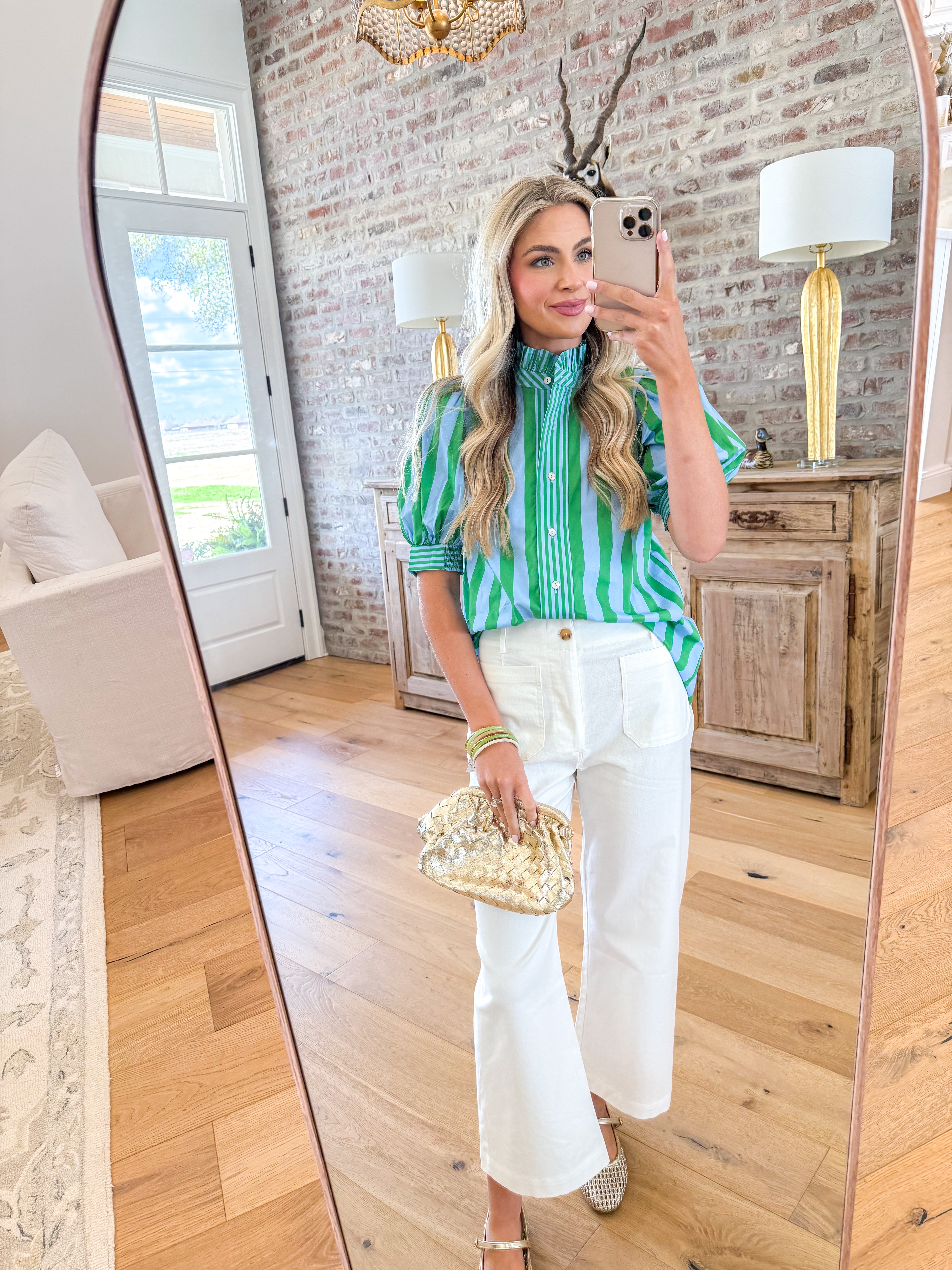 Amalfi Coast Striped Top