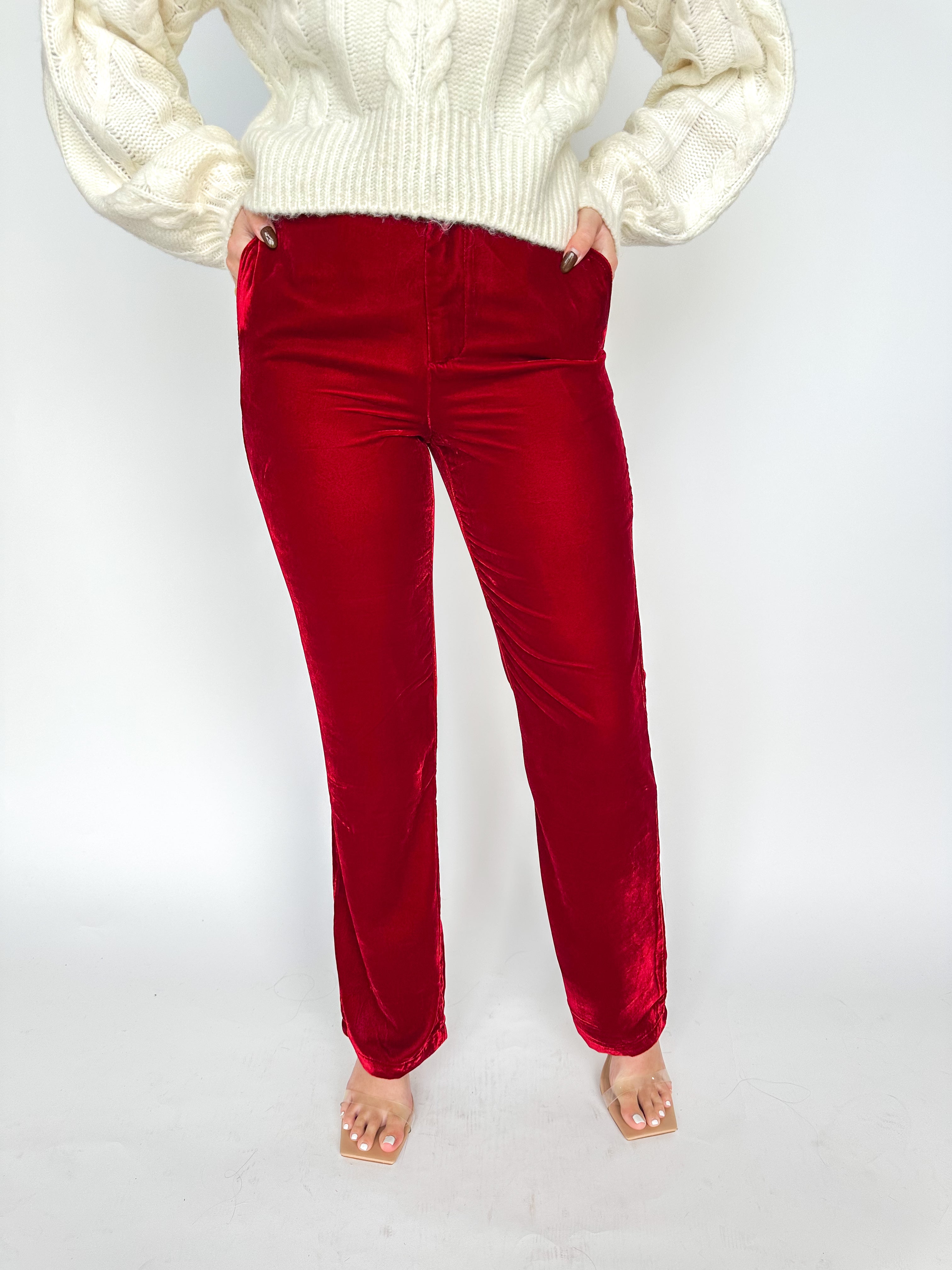 Mercer Pant Red