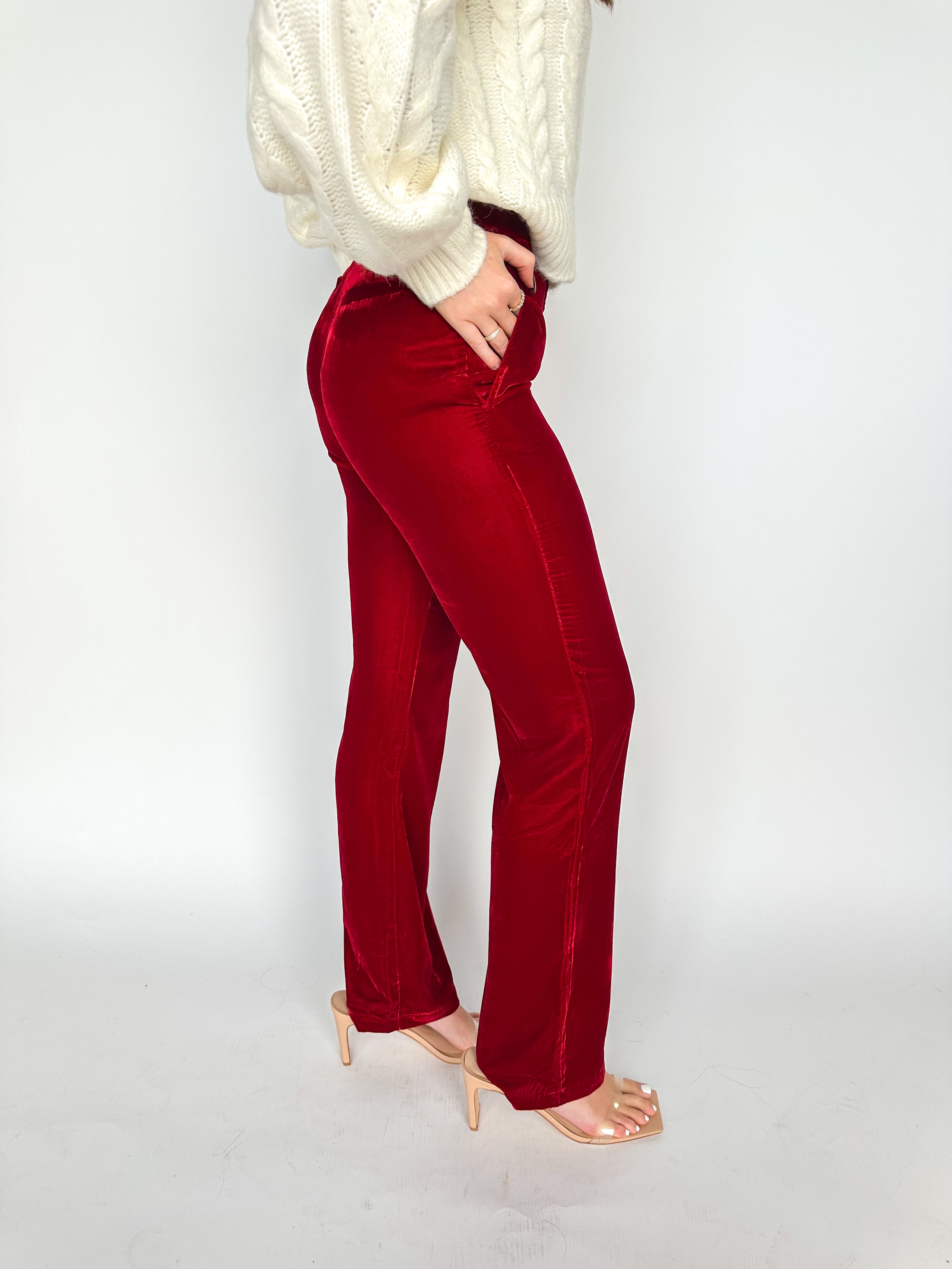 Mercer Pant Red