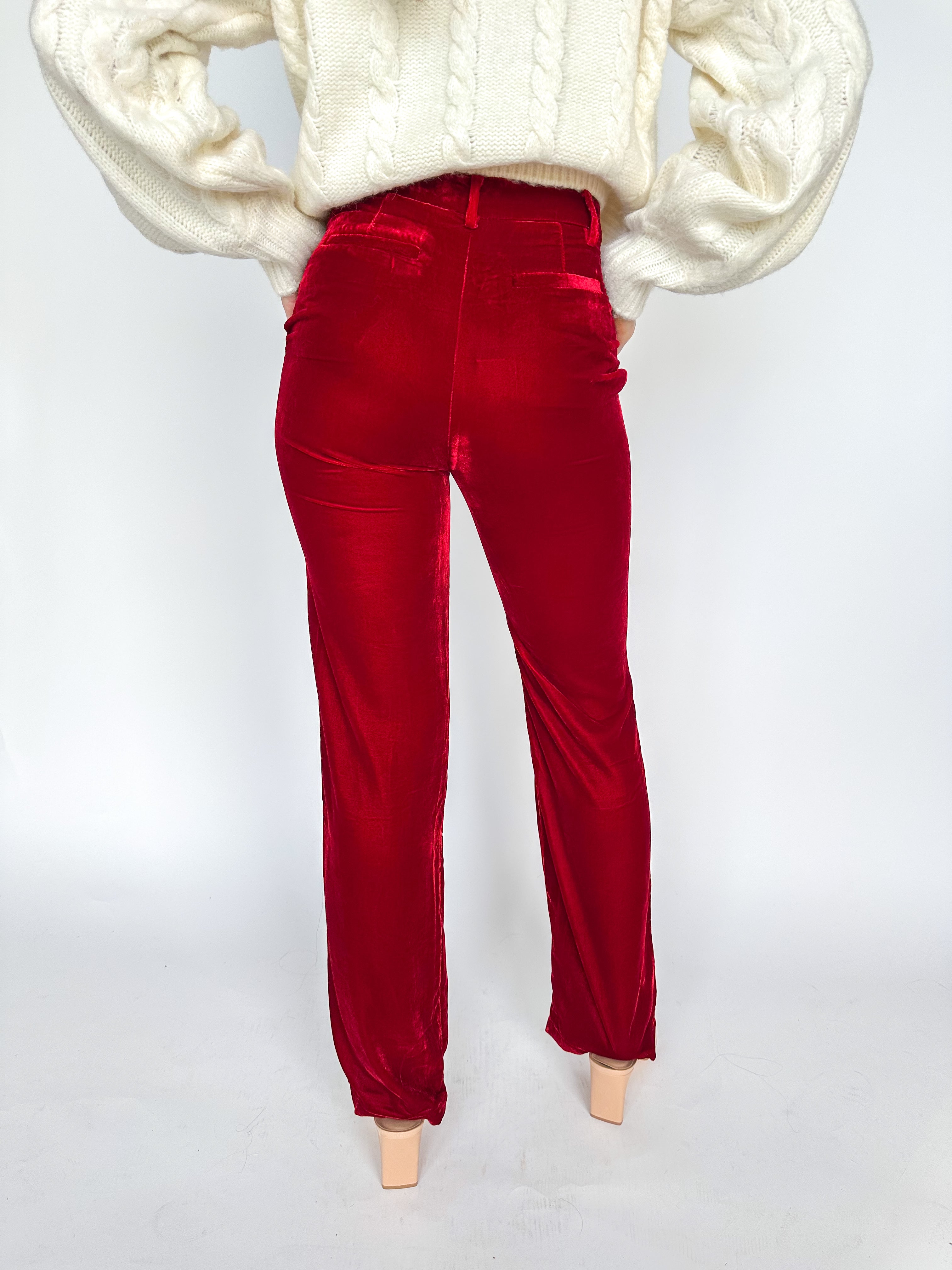 Mercer Pant Red