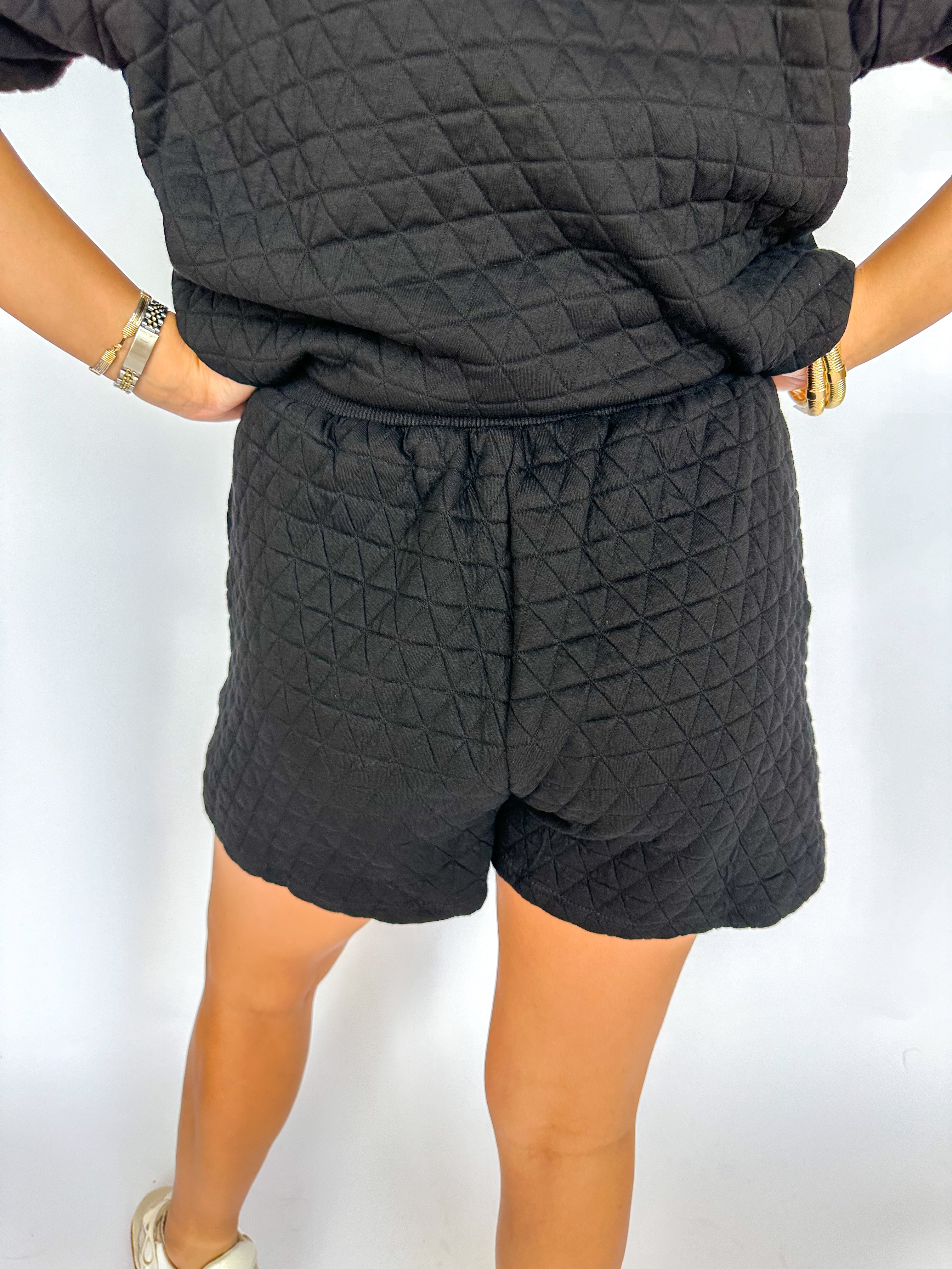 Classy Quilted Shorts