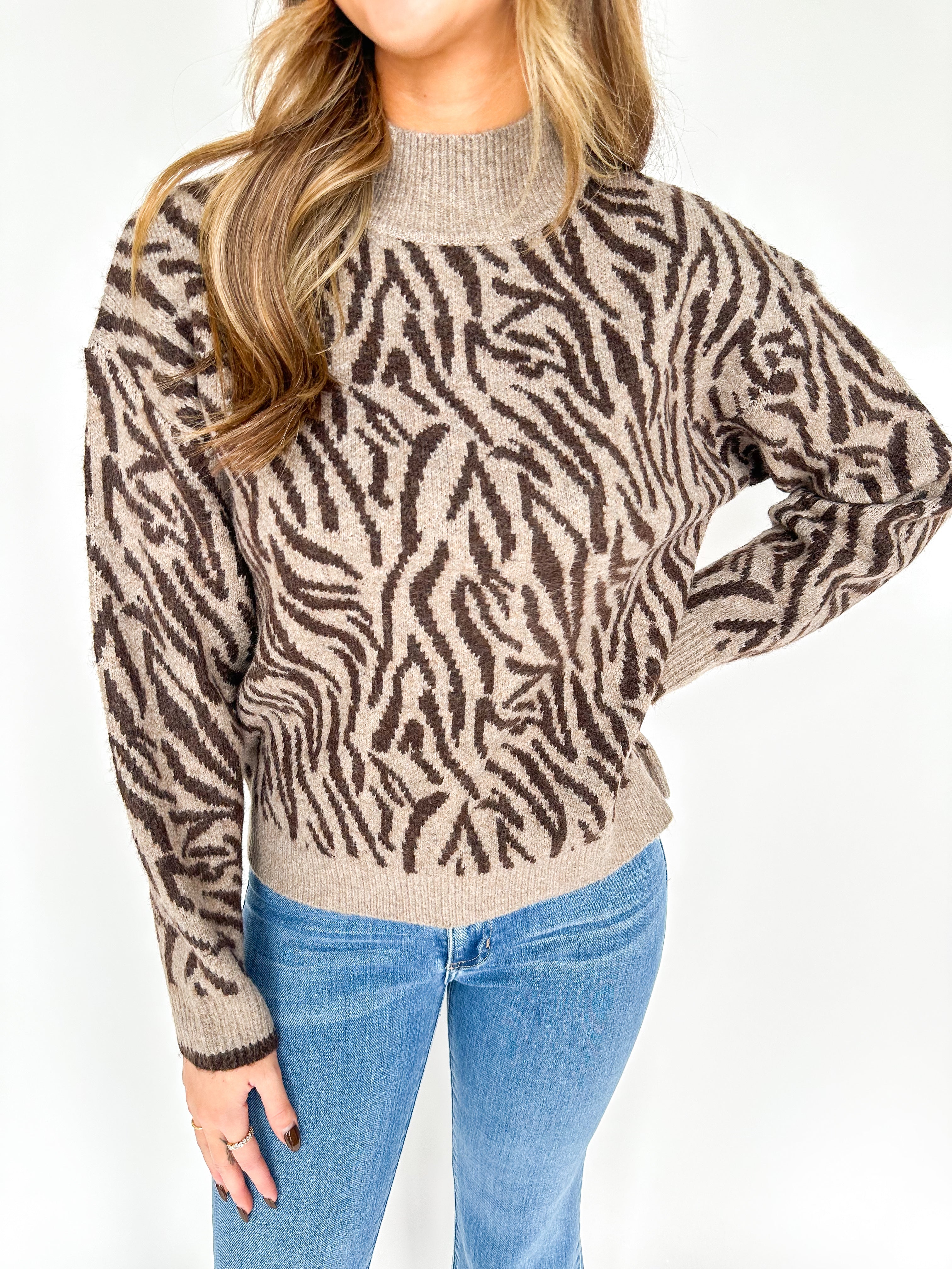 She's Back Tiger Sweater