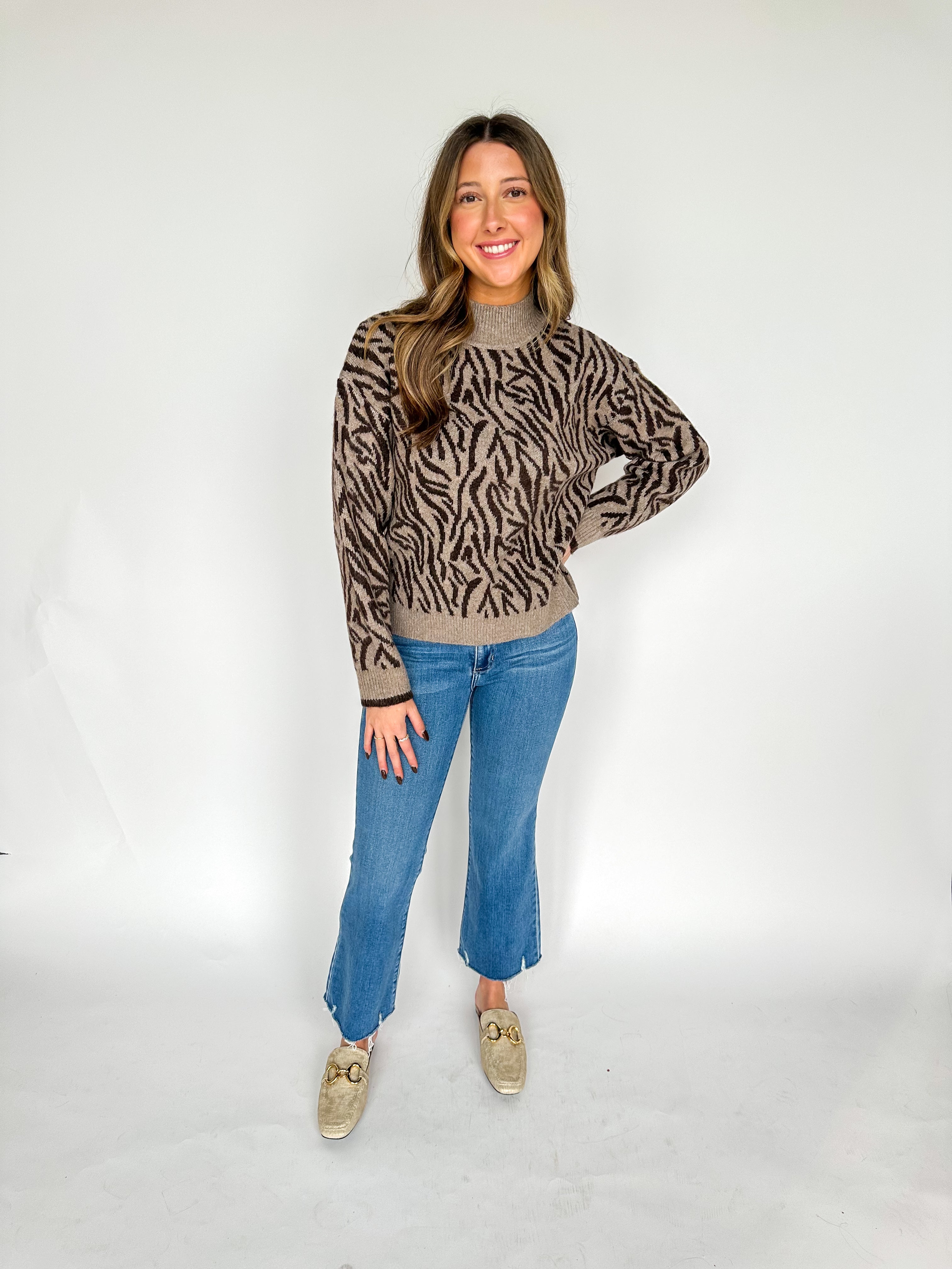 She's Back Tiger Sweater