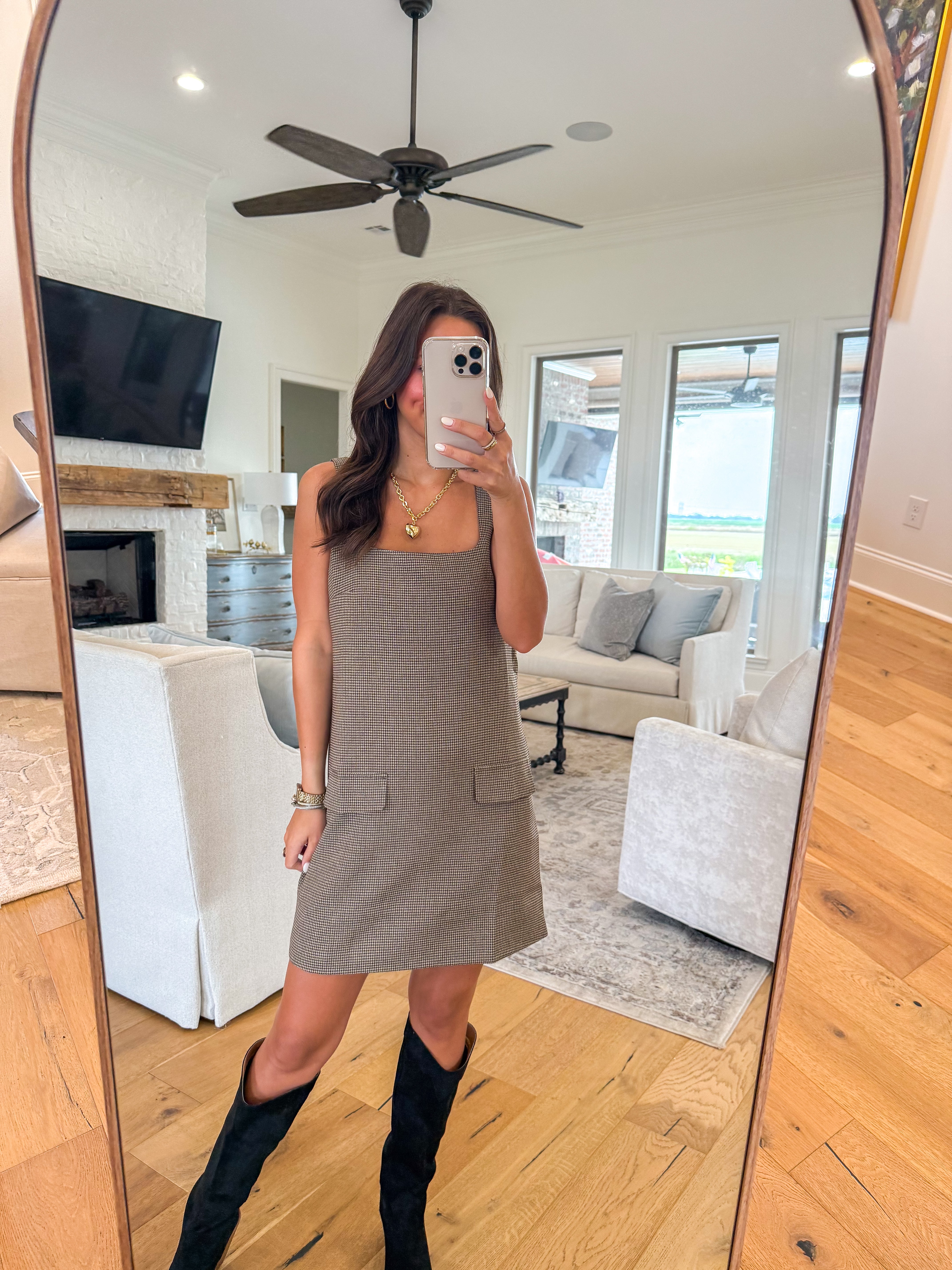 Harper Plaid Mini Dress