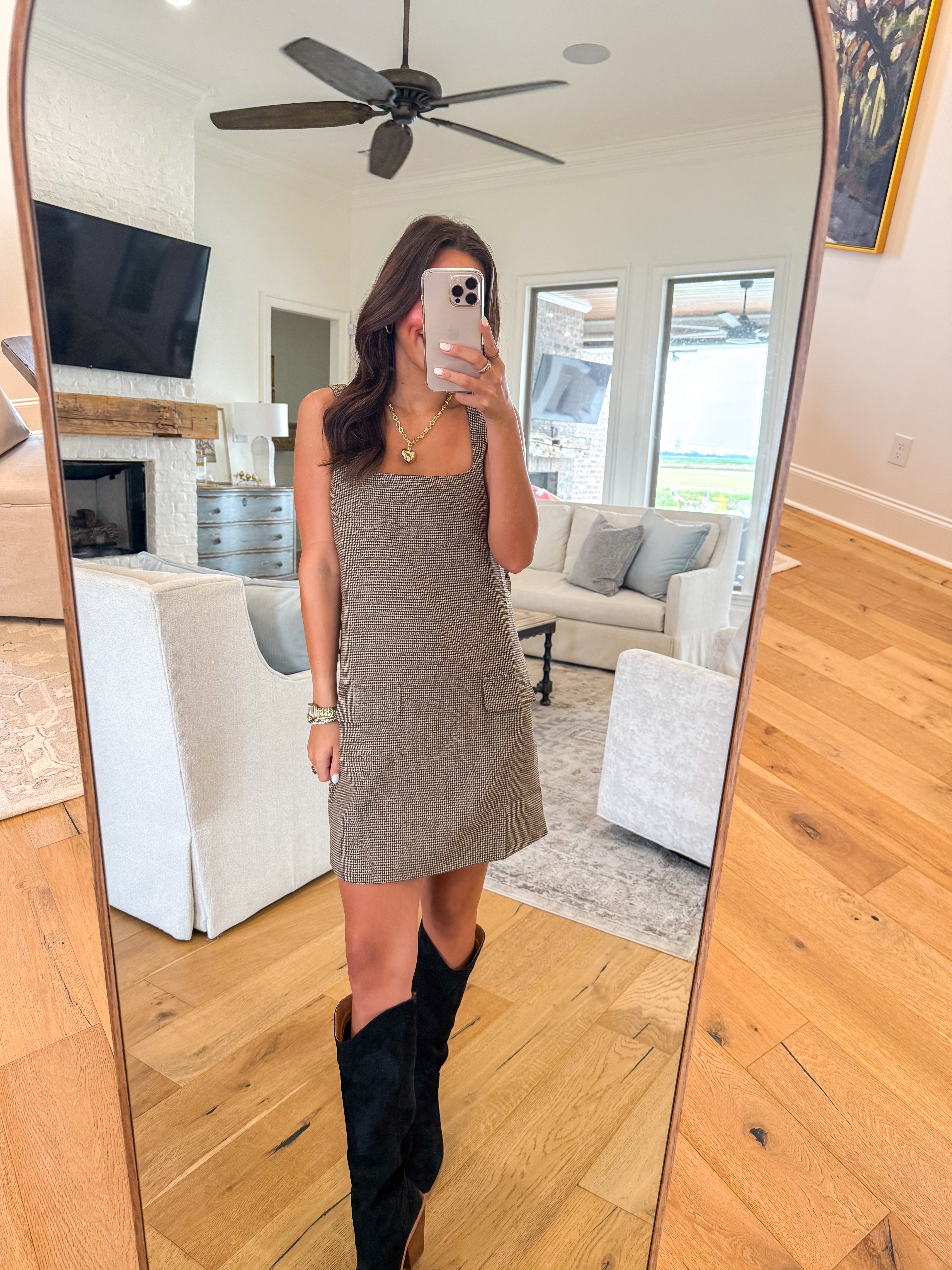 Harper Plaid Mini Dress