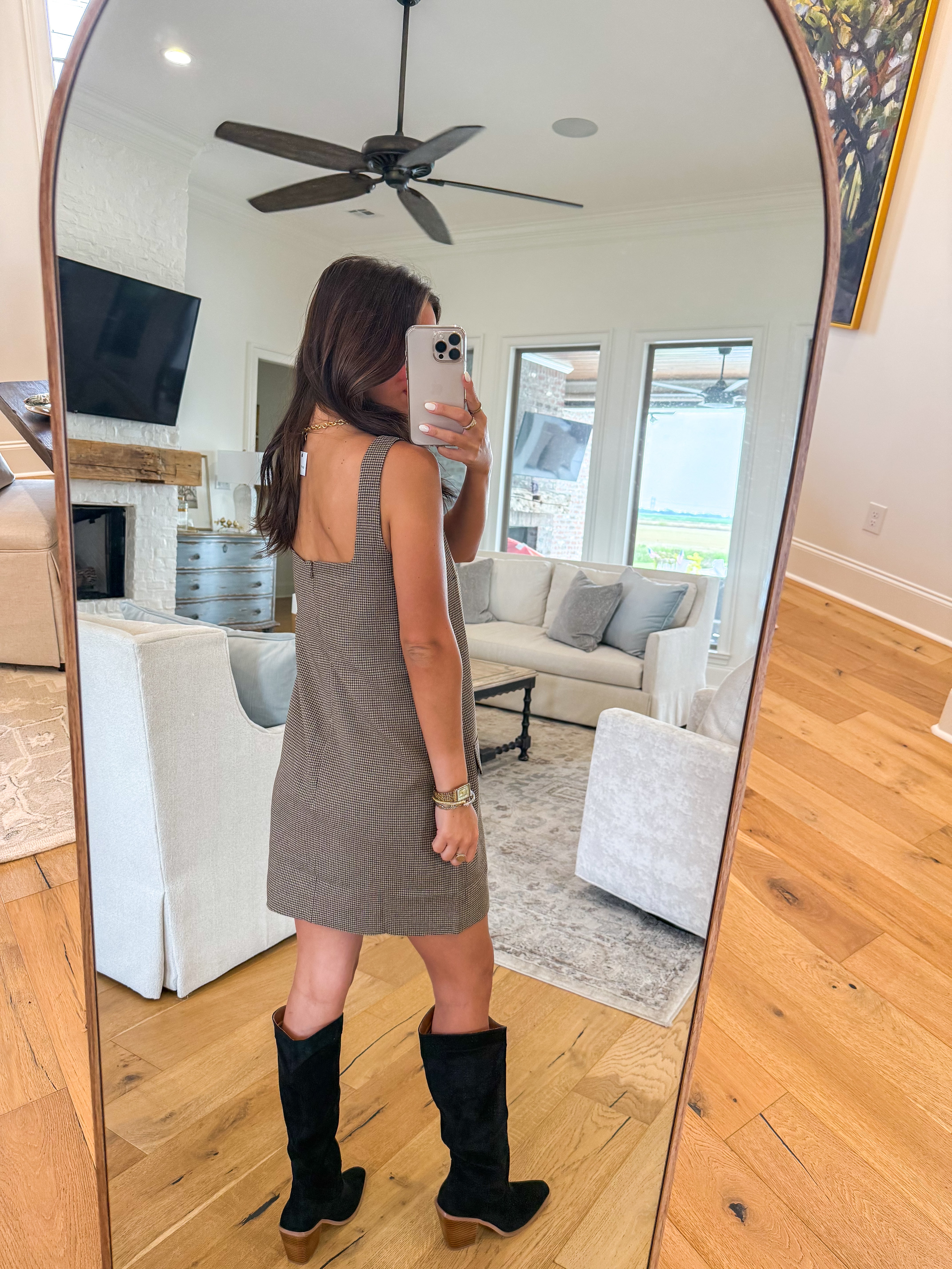 Harper Plaid Mini Dress