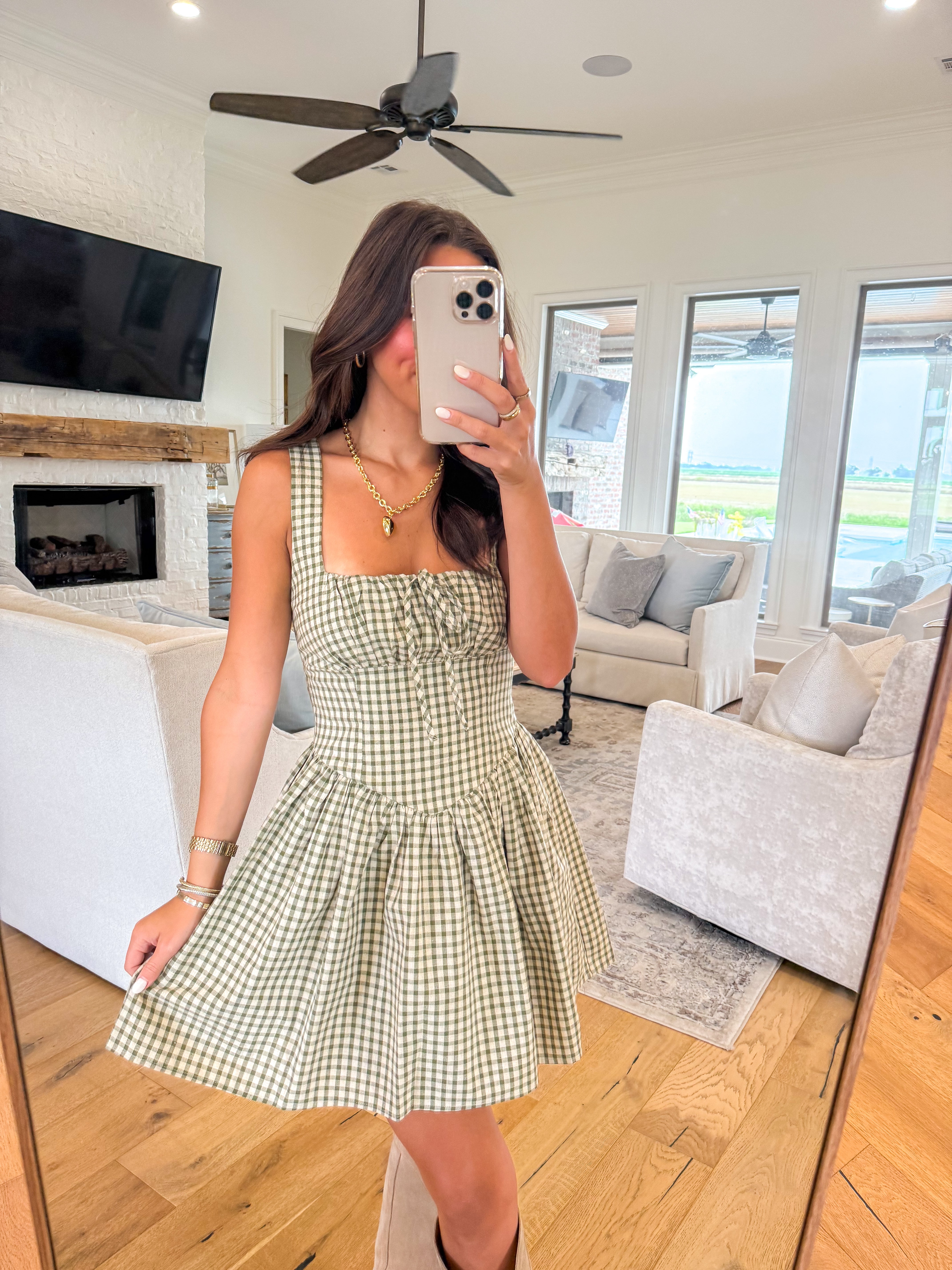 Maisie Gingham Mini