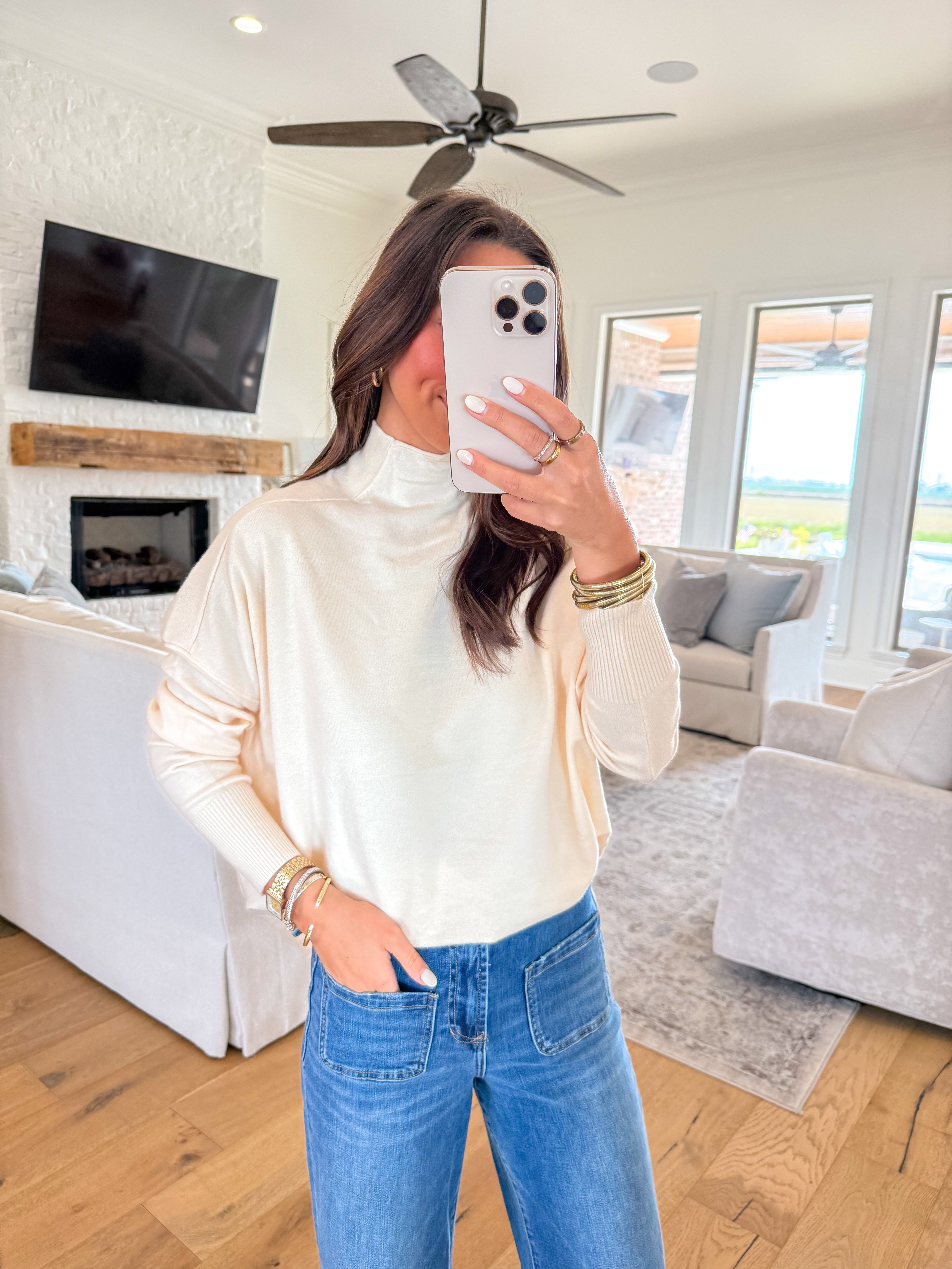 Marlowe Cream Sweater