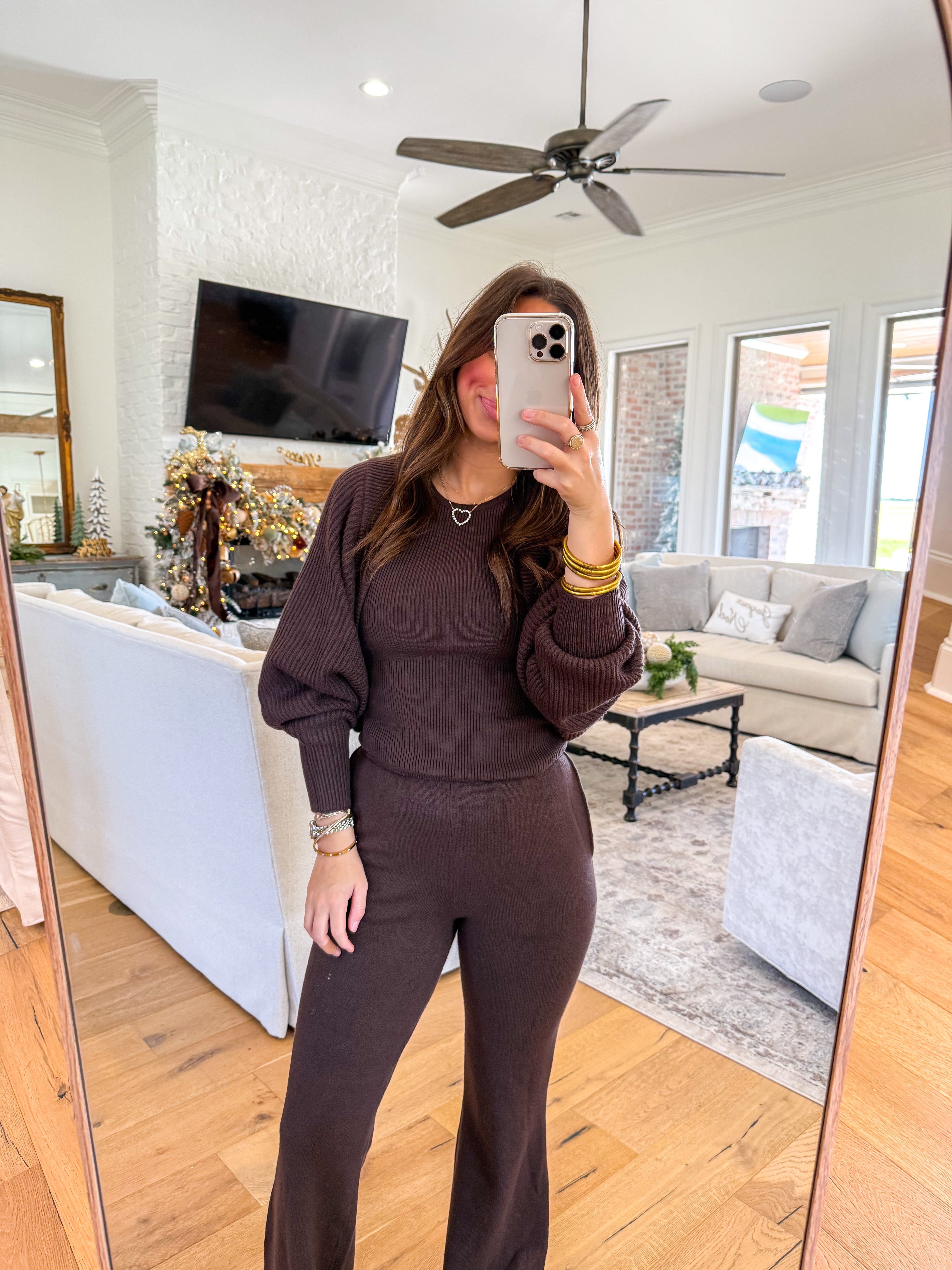 Trish Brown Bolero 3 Piece Lounge Set