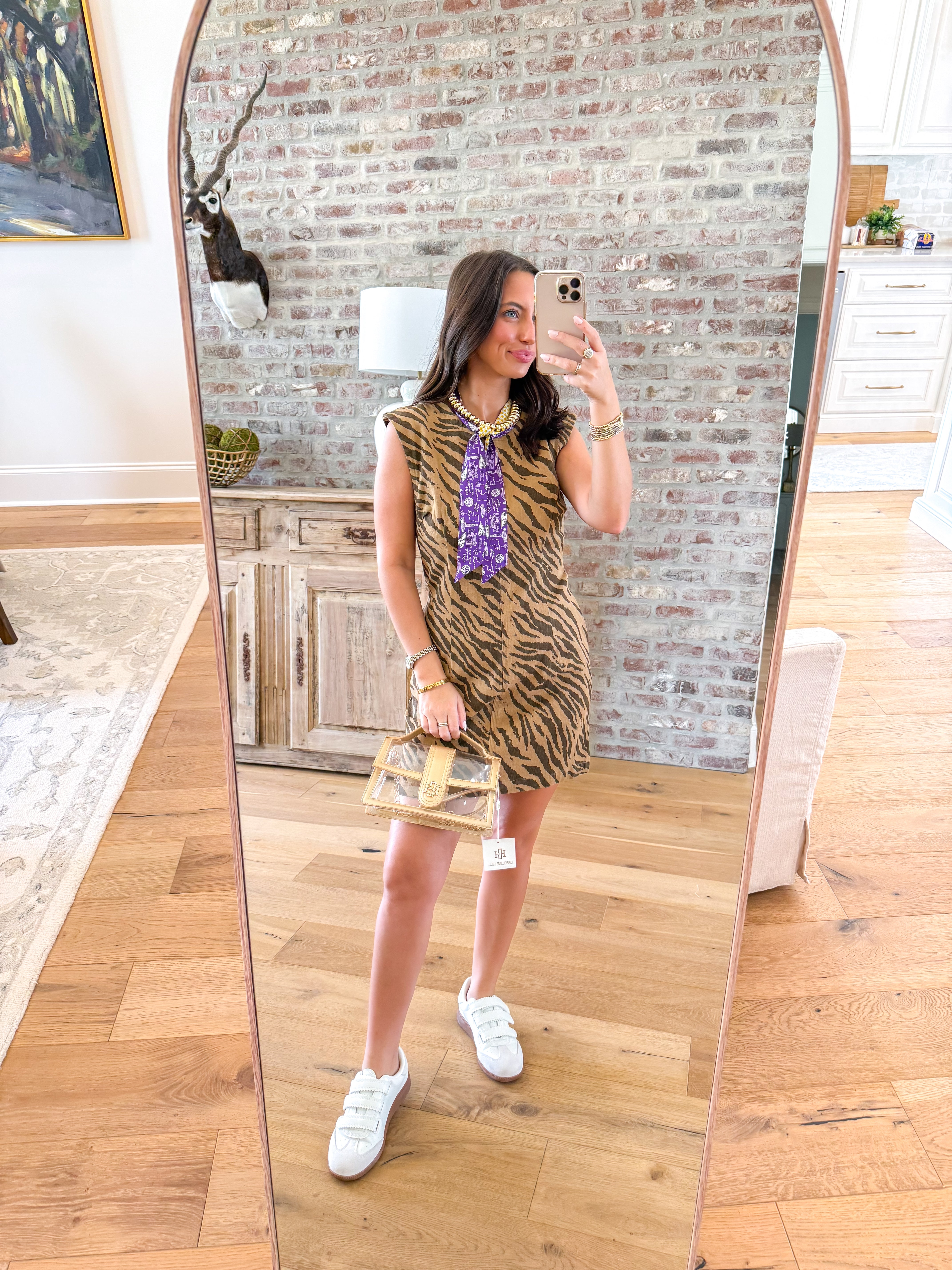 Wild Thing Zebra Mini Dress