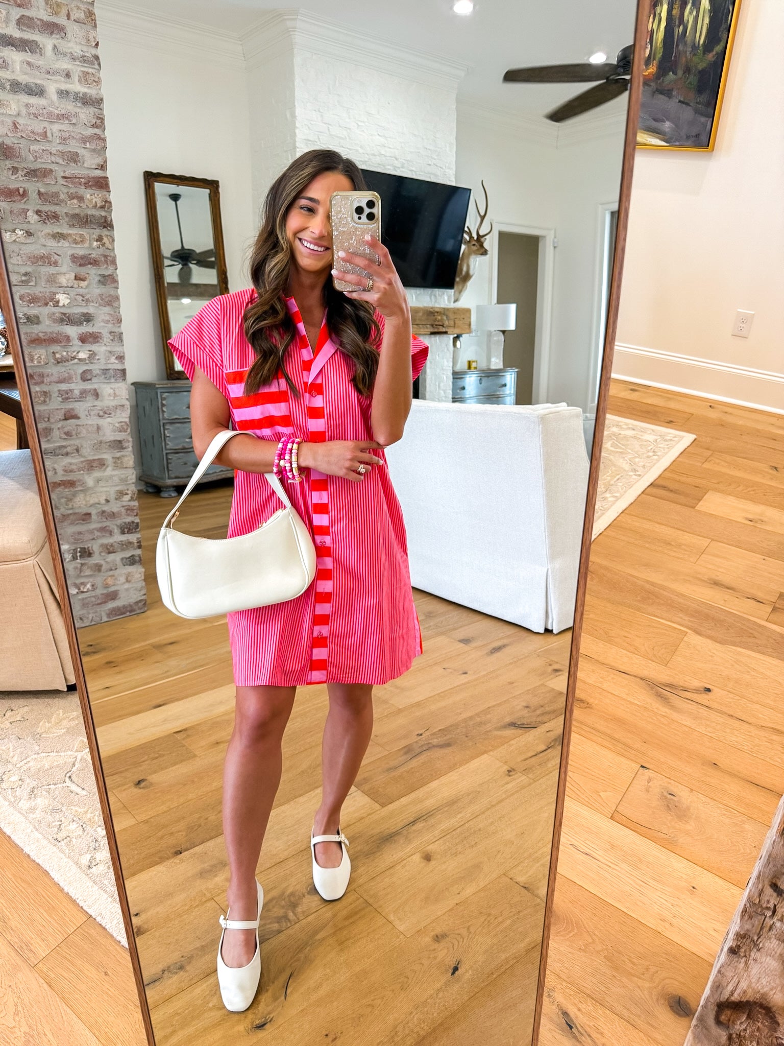 Pink Lemonade Striped Mini