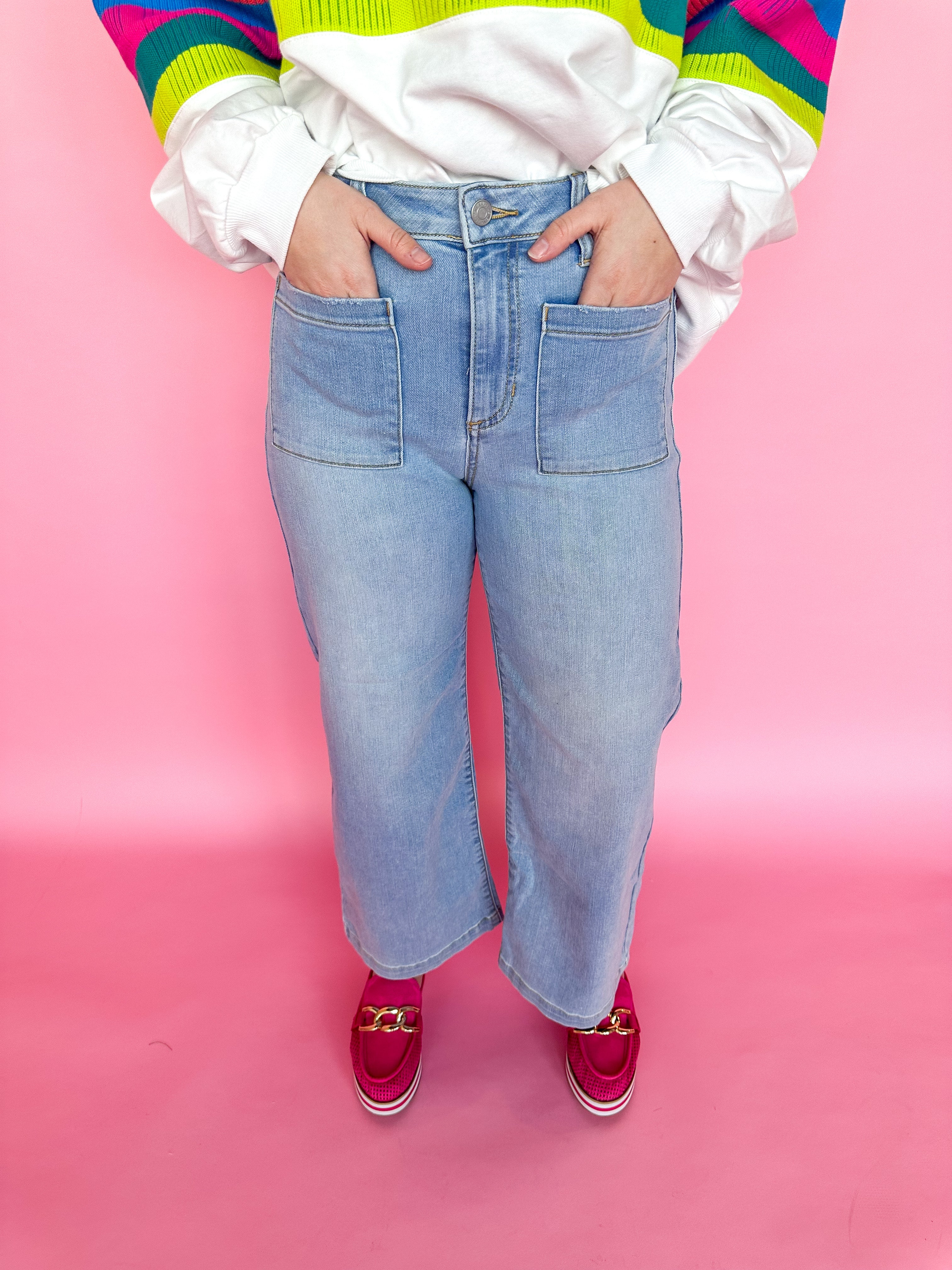 Picture Perfect Wide Leg Denim