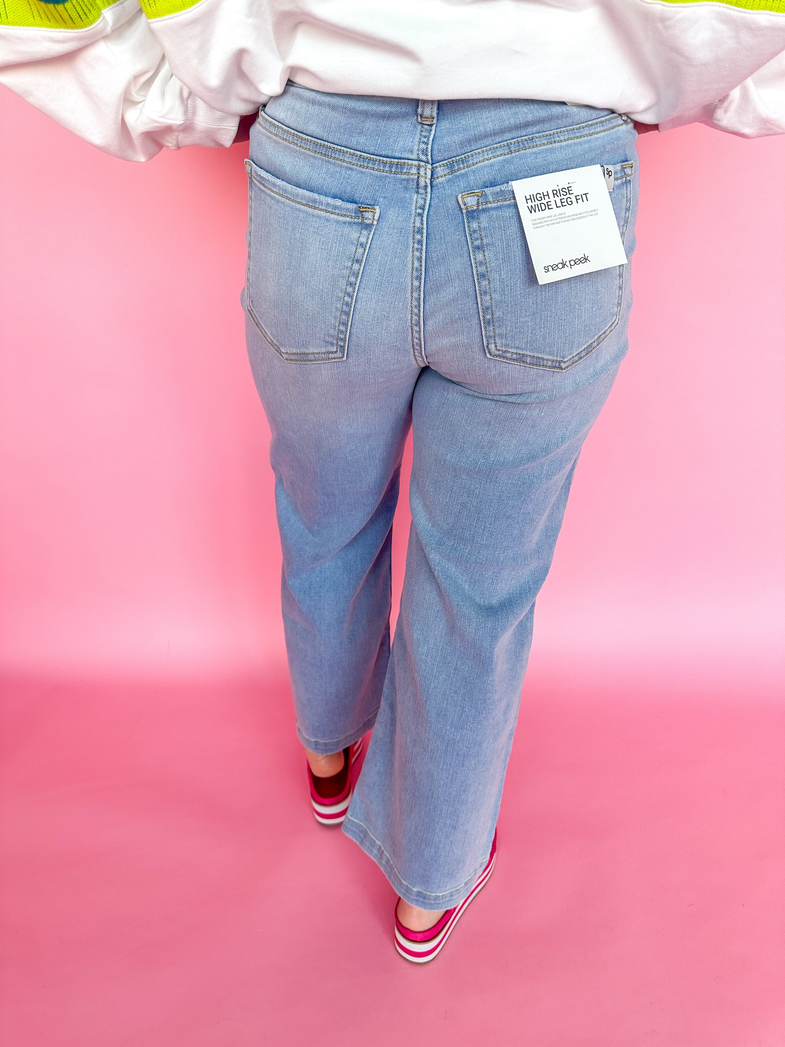 Picture Perfect Wide Leg Denim