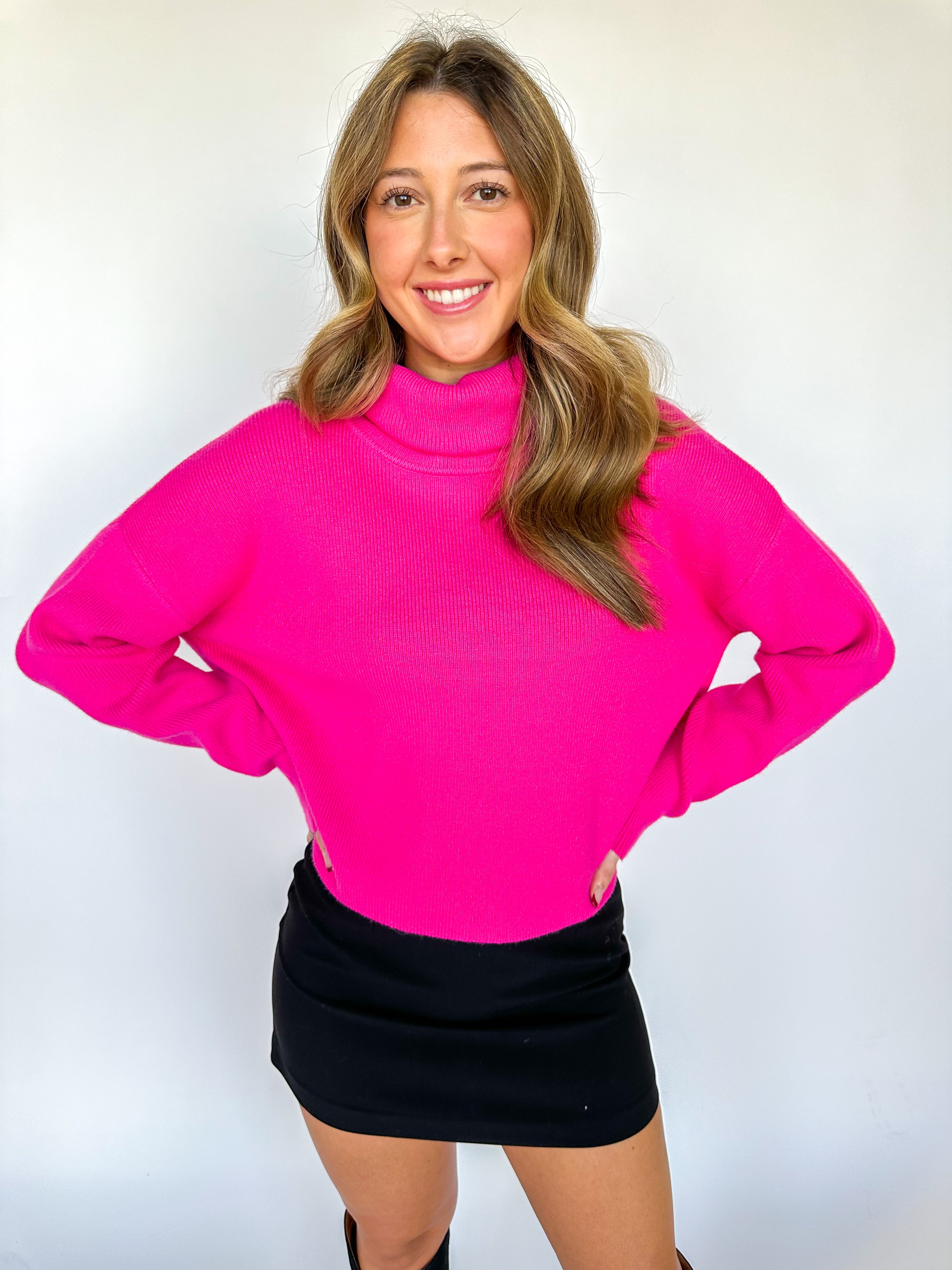 Daytime Sweater Fuchsia