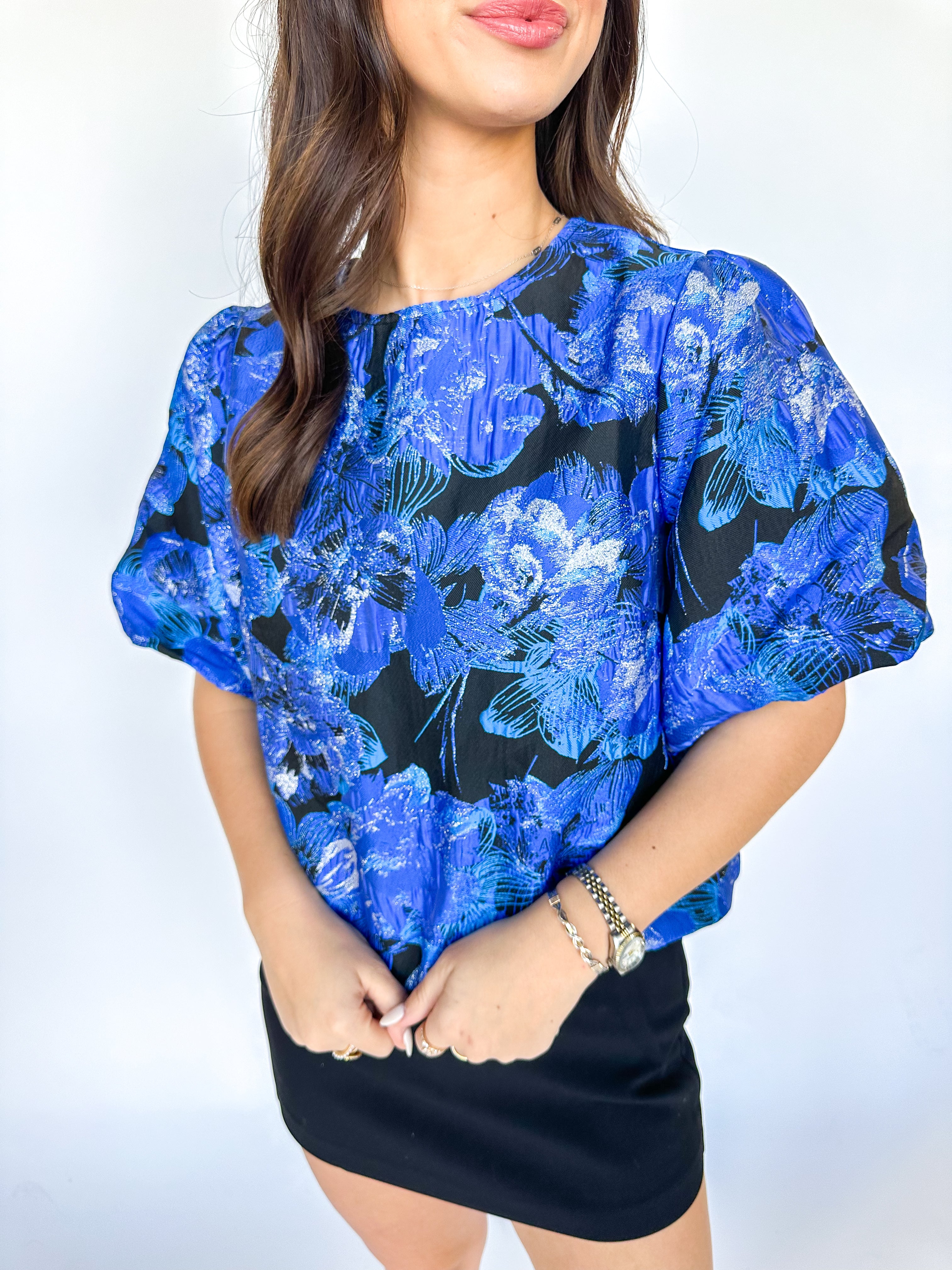 Royalty Floral Blouse