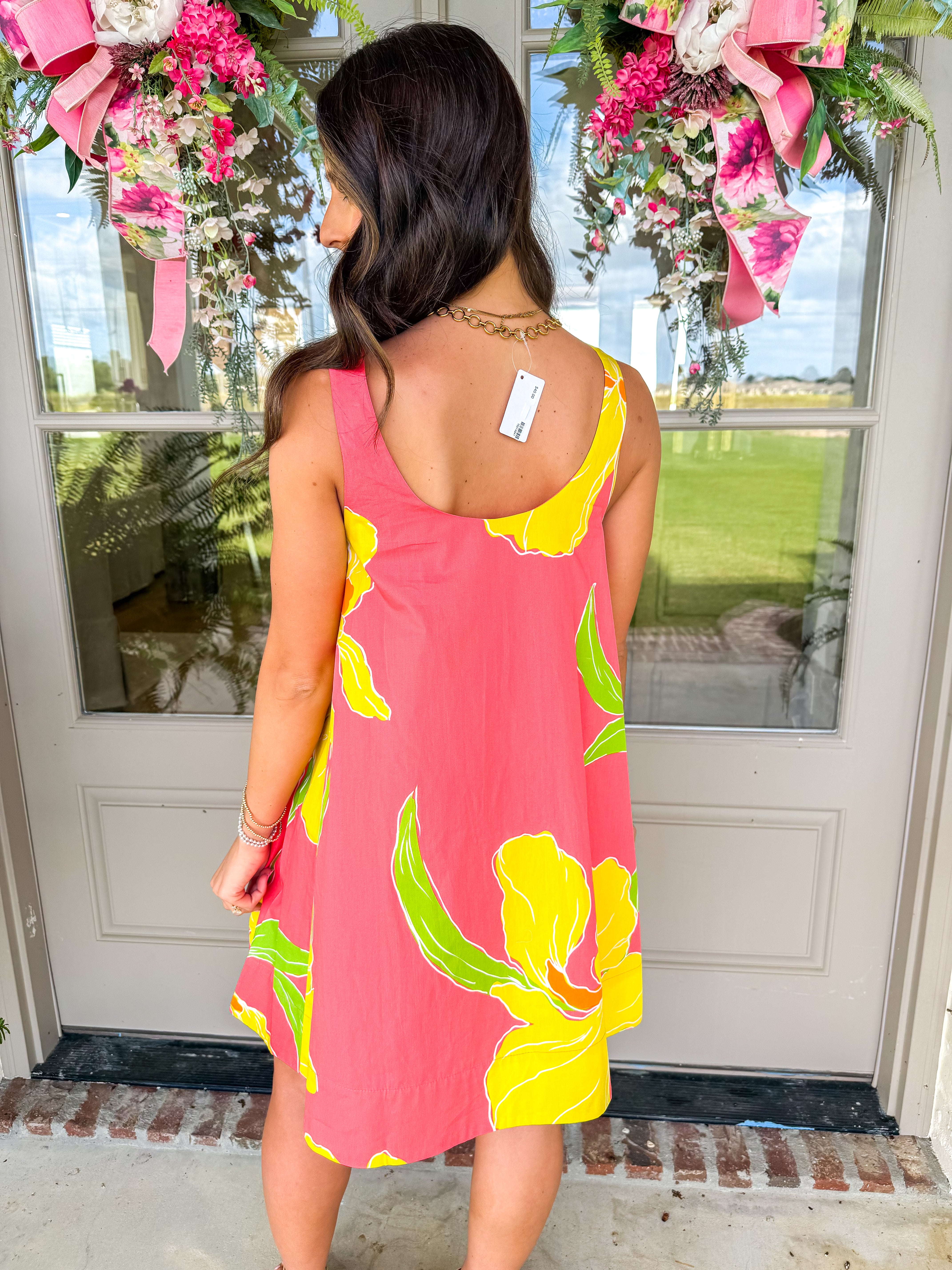 Sunny Days Floral Swing Dress