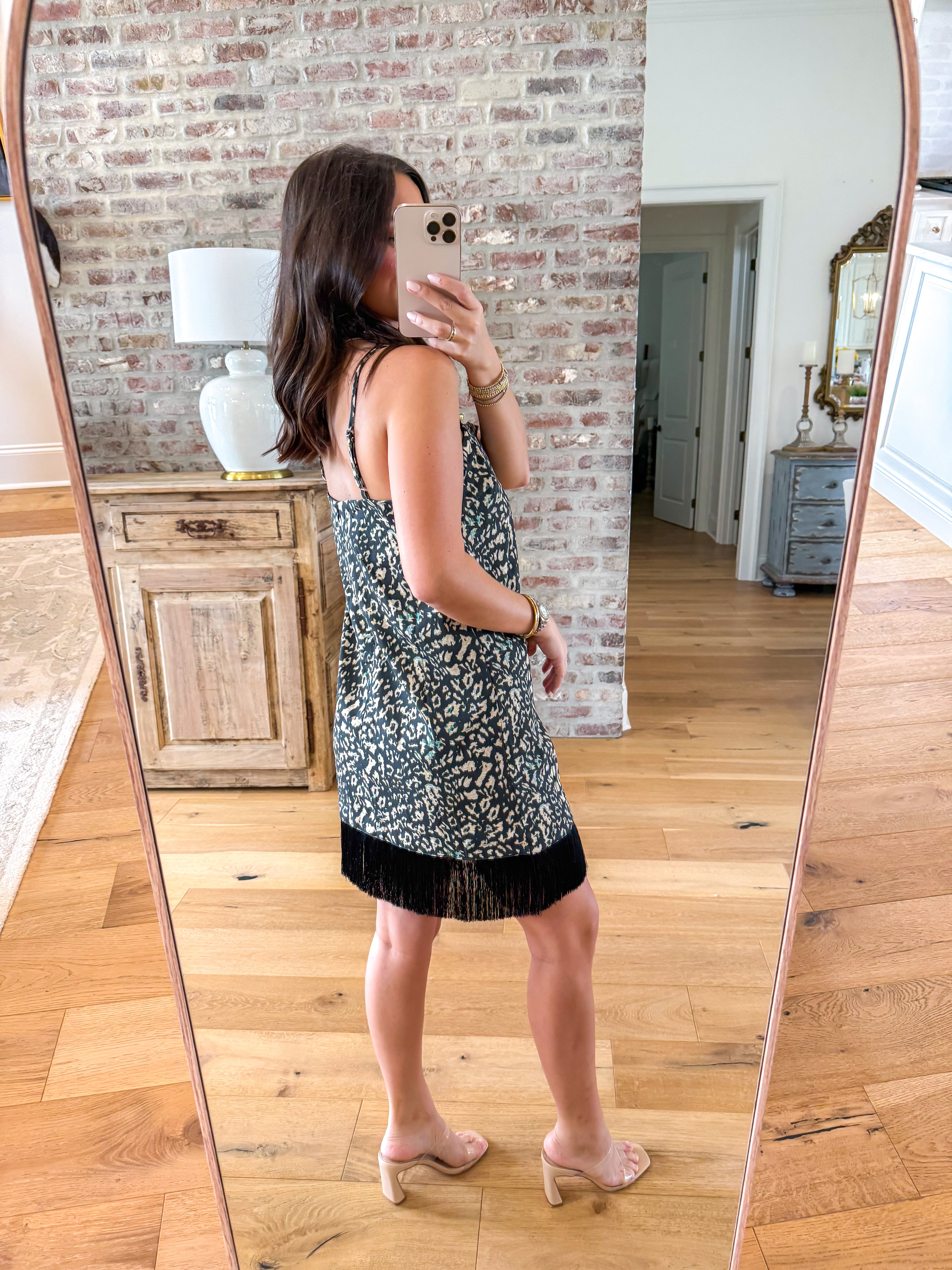 Wild About Fringe Mini Dress