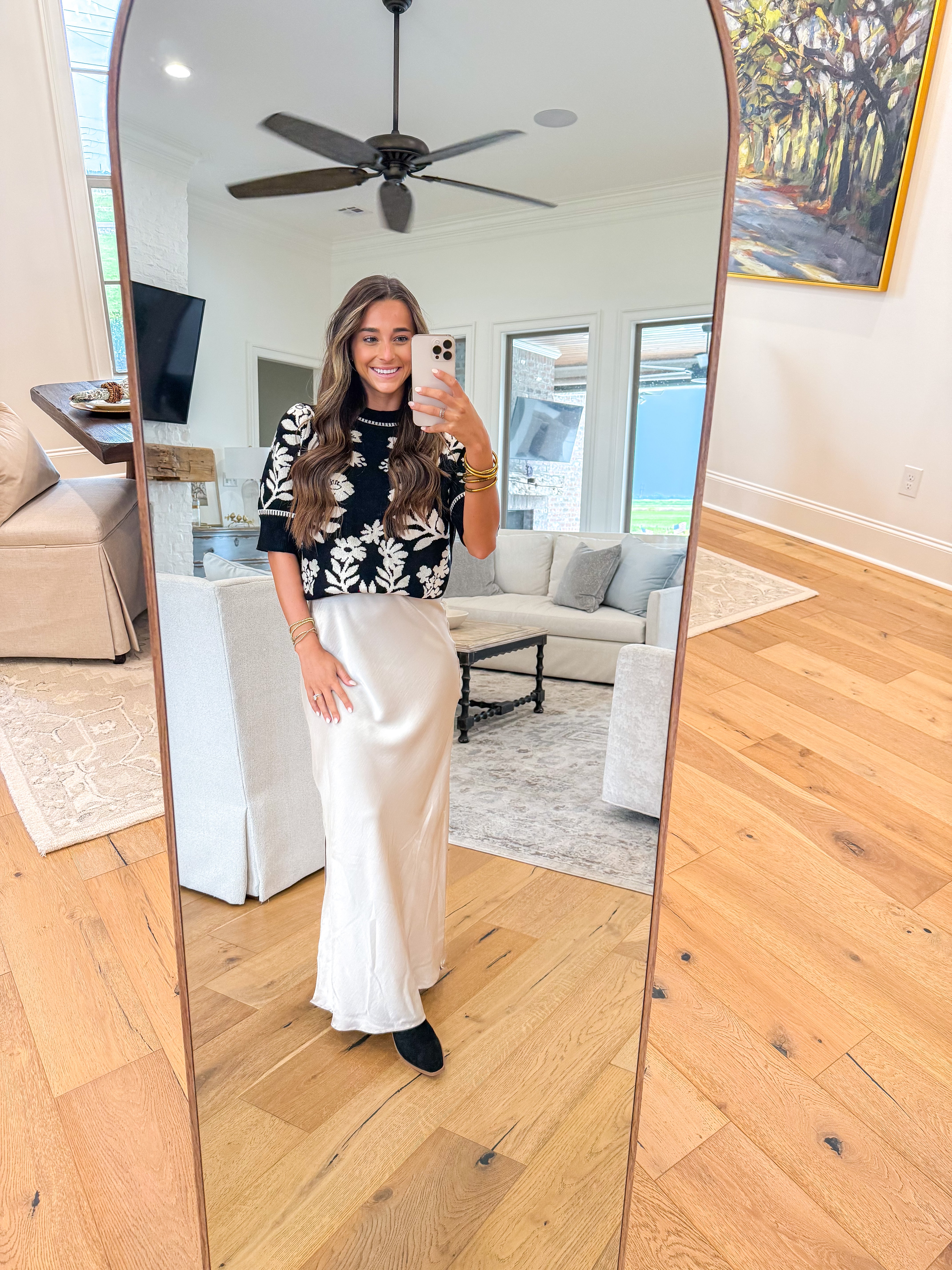 Evening Garden Sweater Top