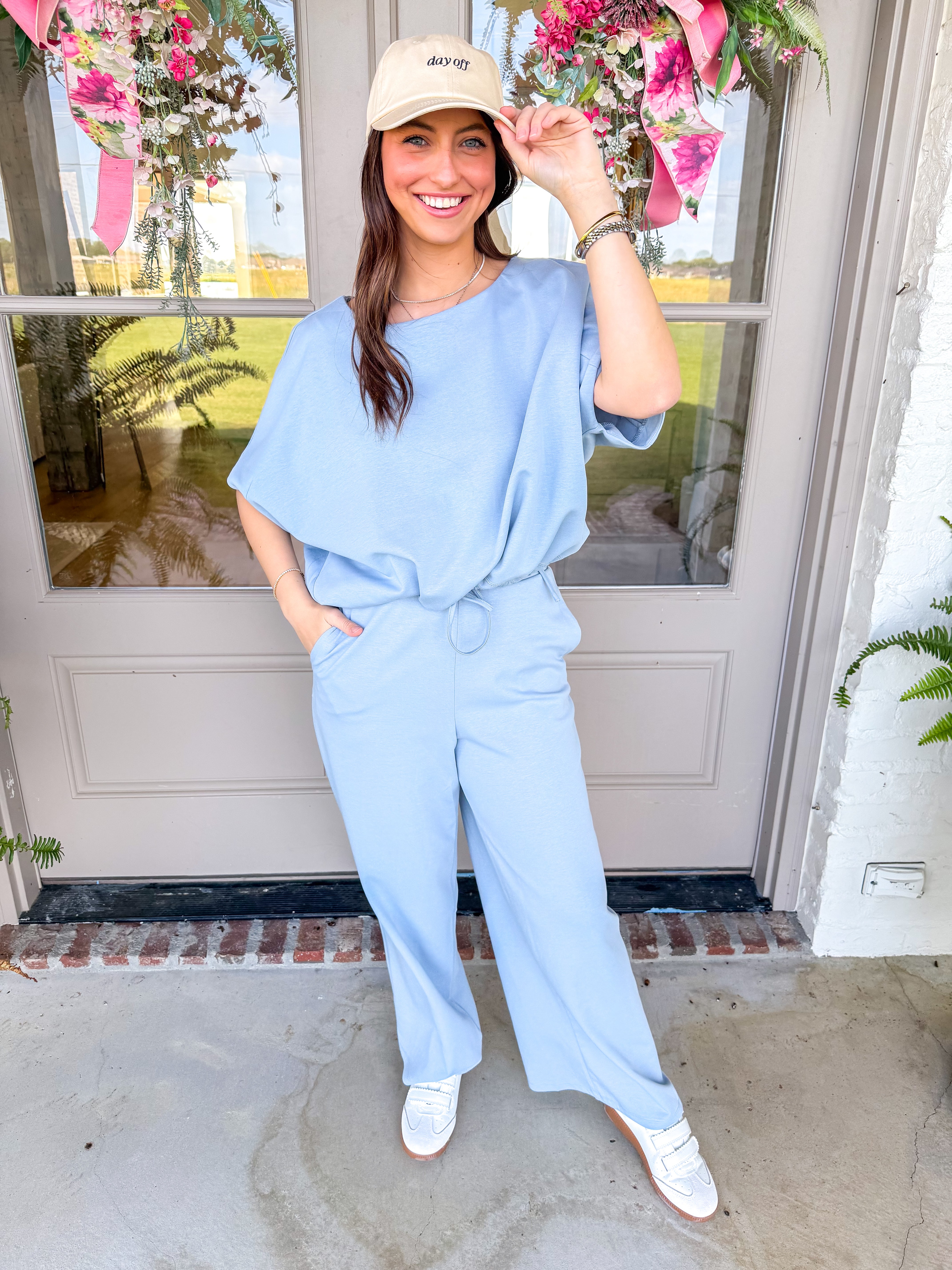 Sunday Morning Chambray Blue Set