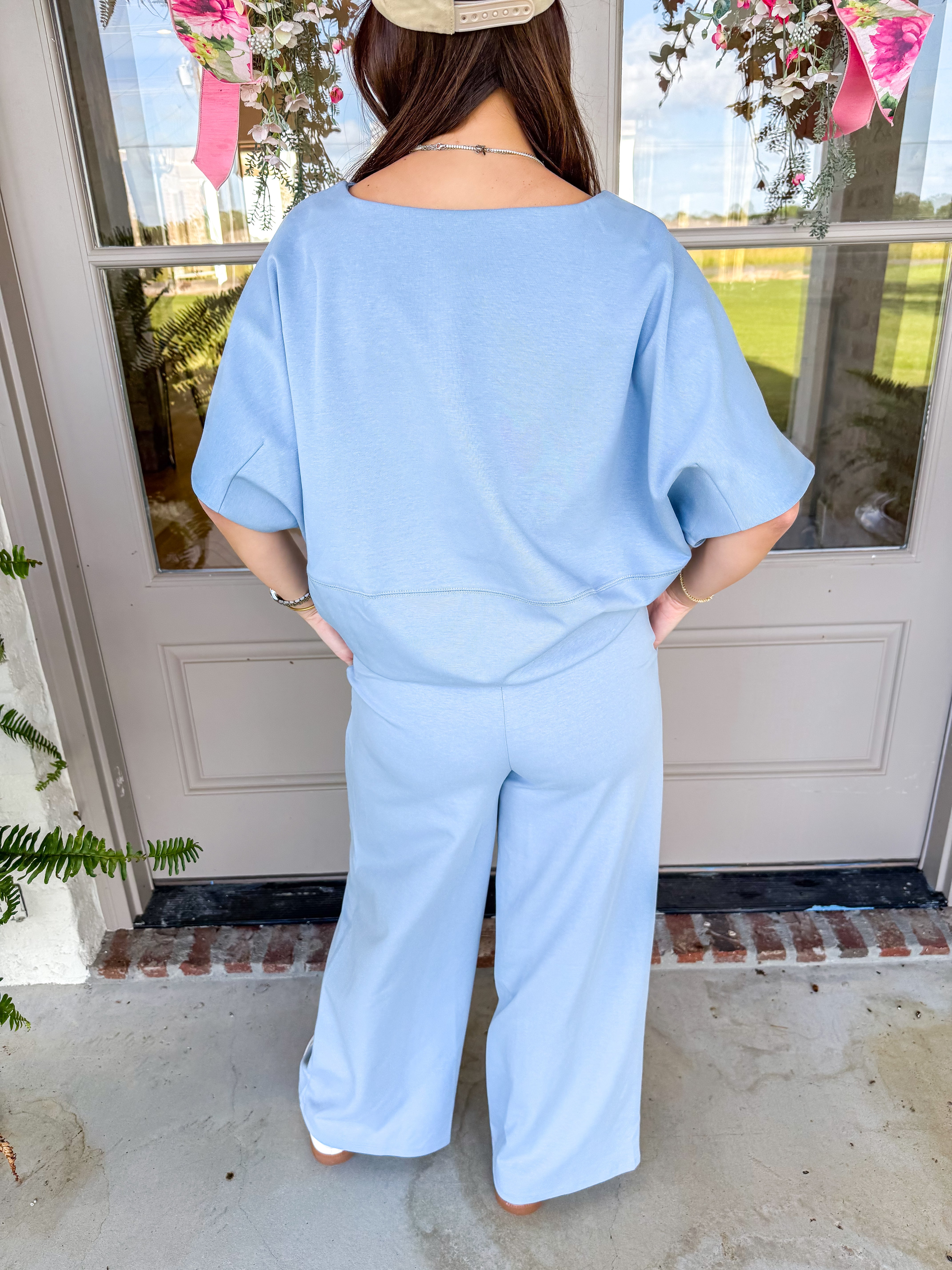 Sunday Morning Chambray Blue Set