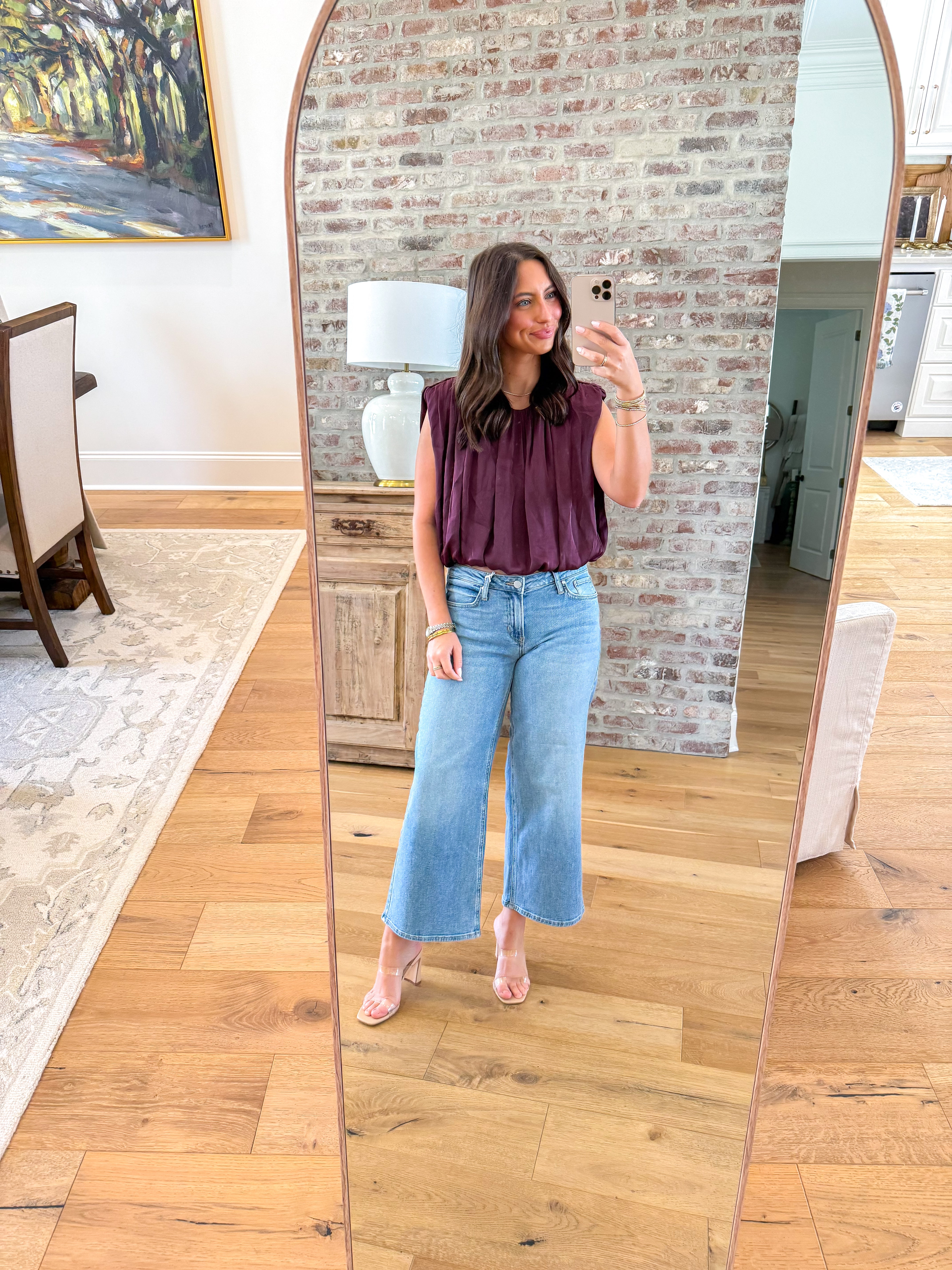 Milana Top Purple Wine