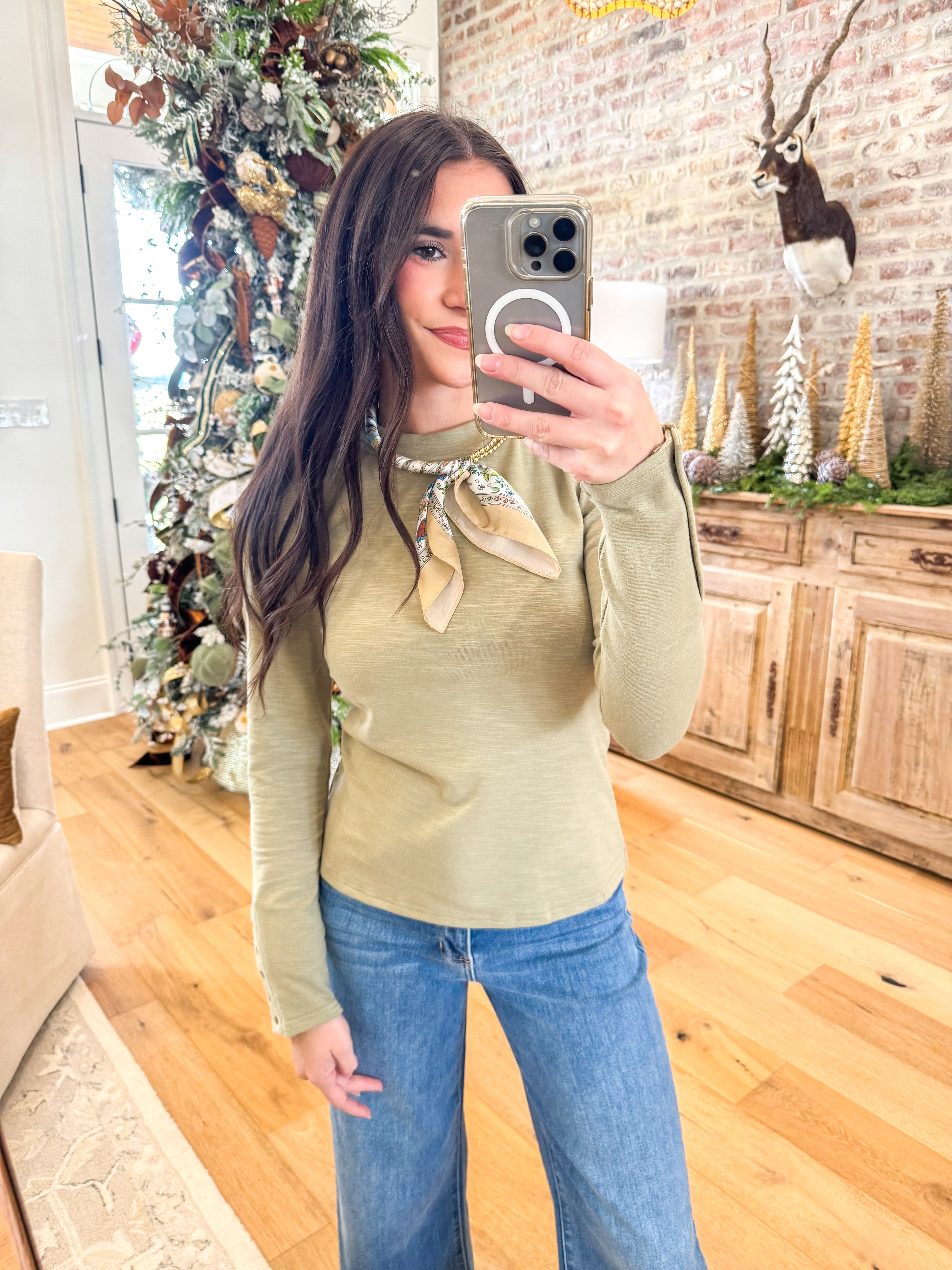 The Sage Puff Sleeve Top