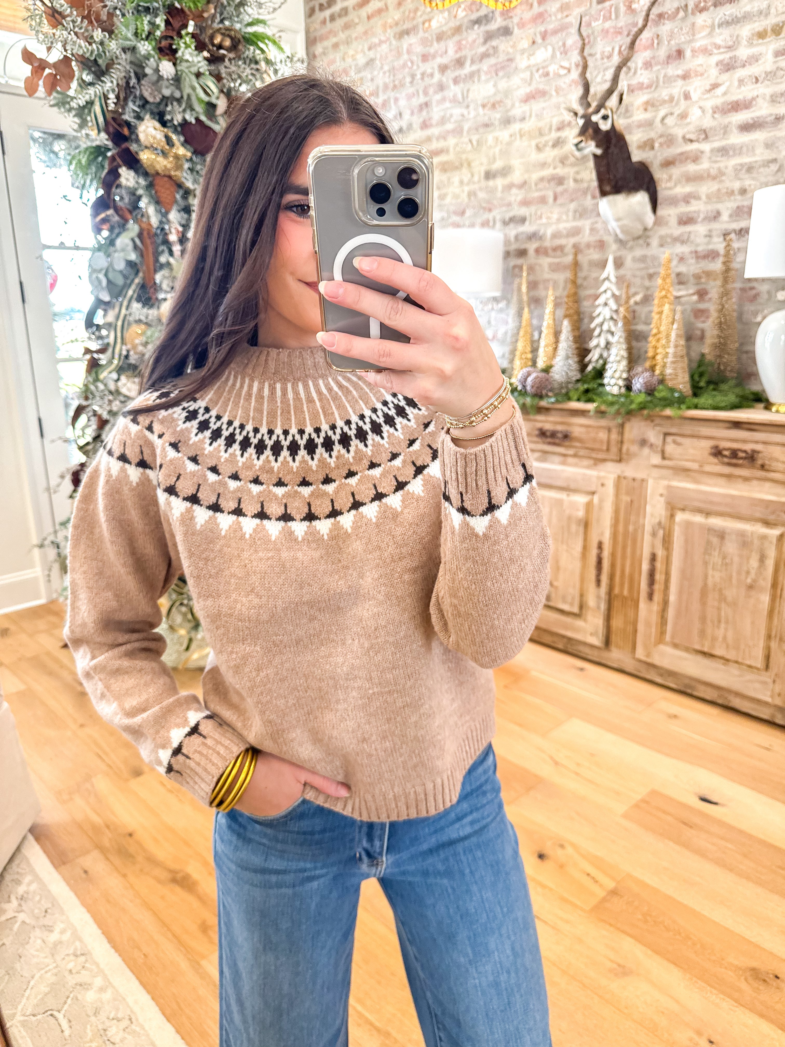 Northern Nights Fair Isle Sweater