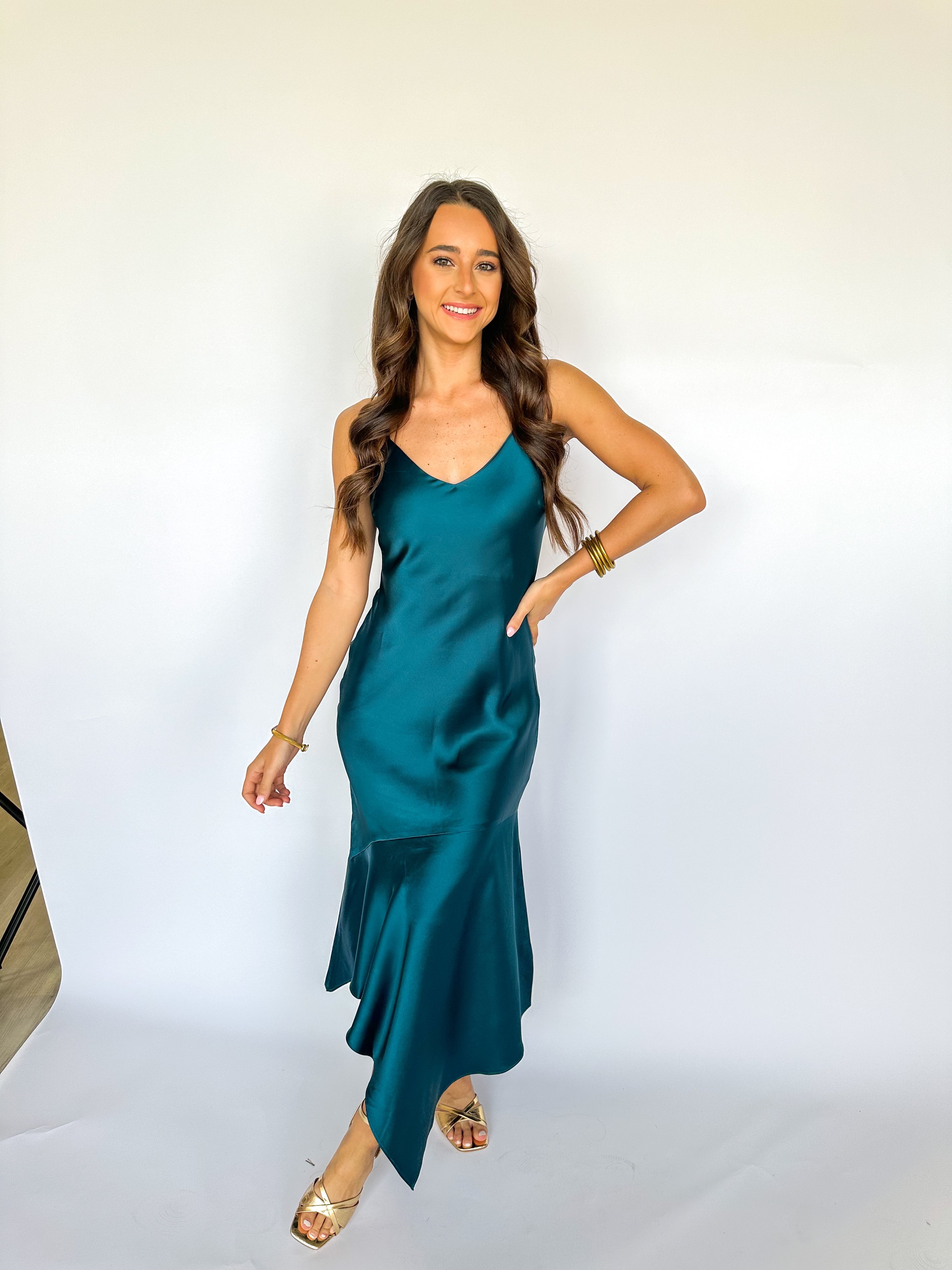 Lucille Dress Teal