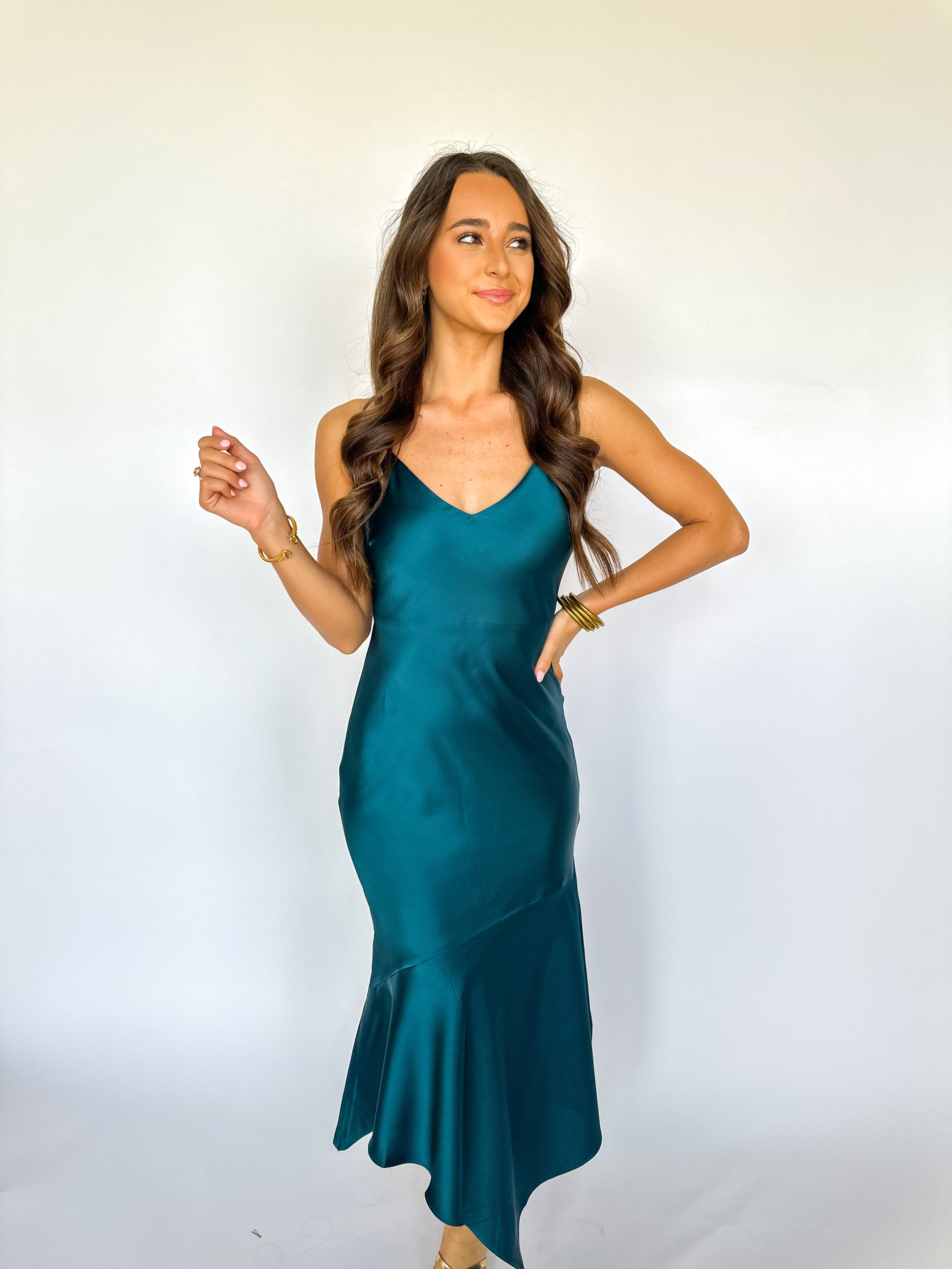 Lucille Dress Teal