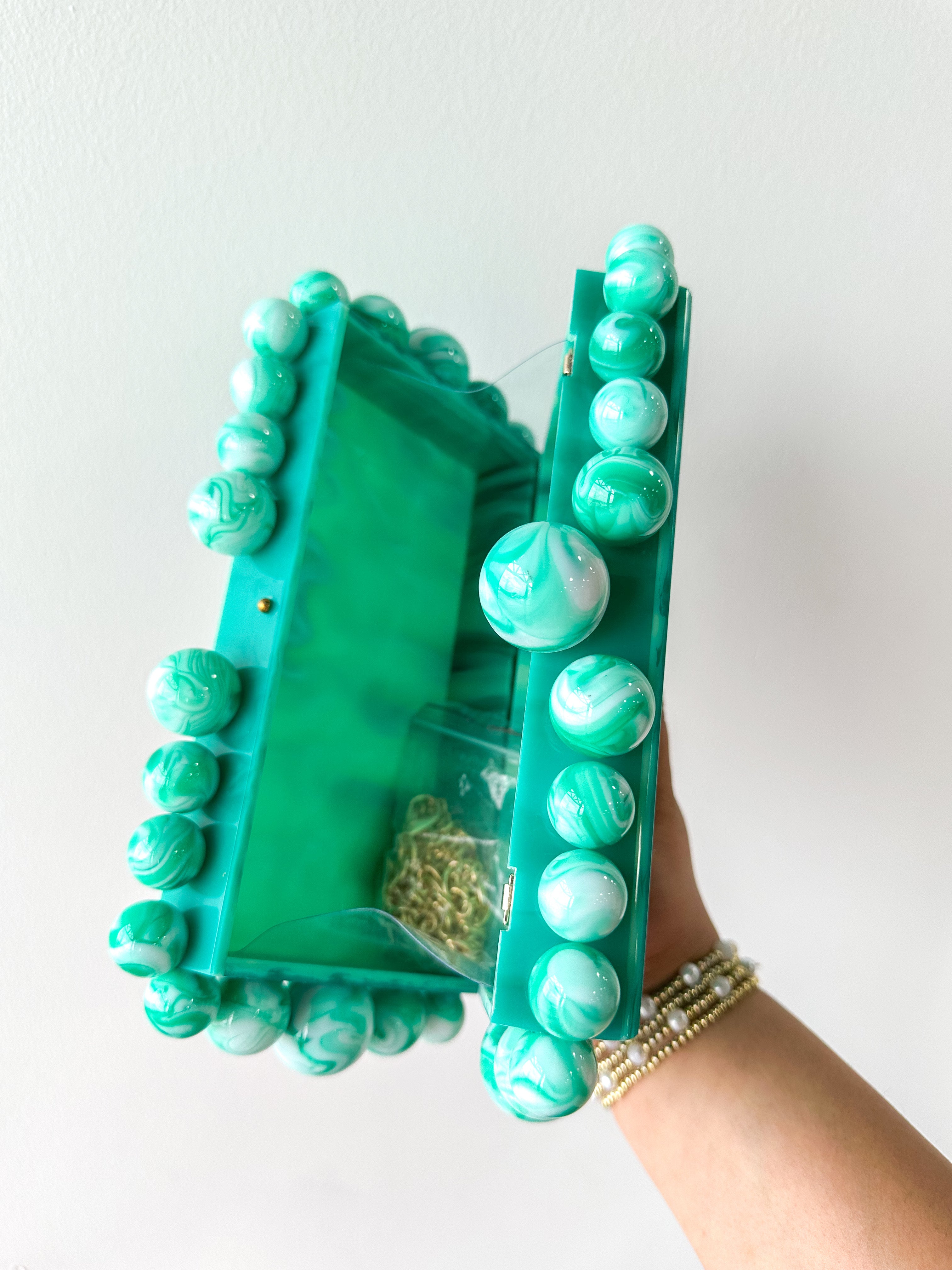 Cava Clutch Teal