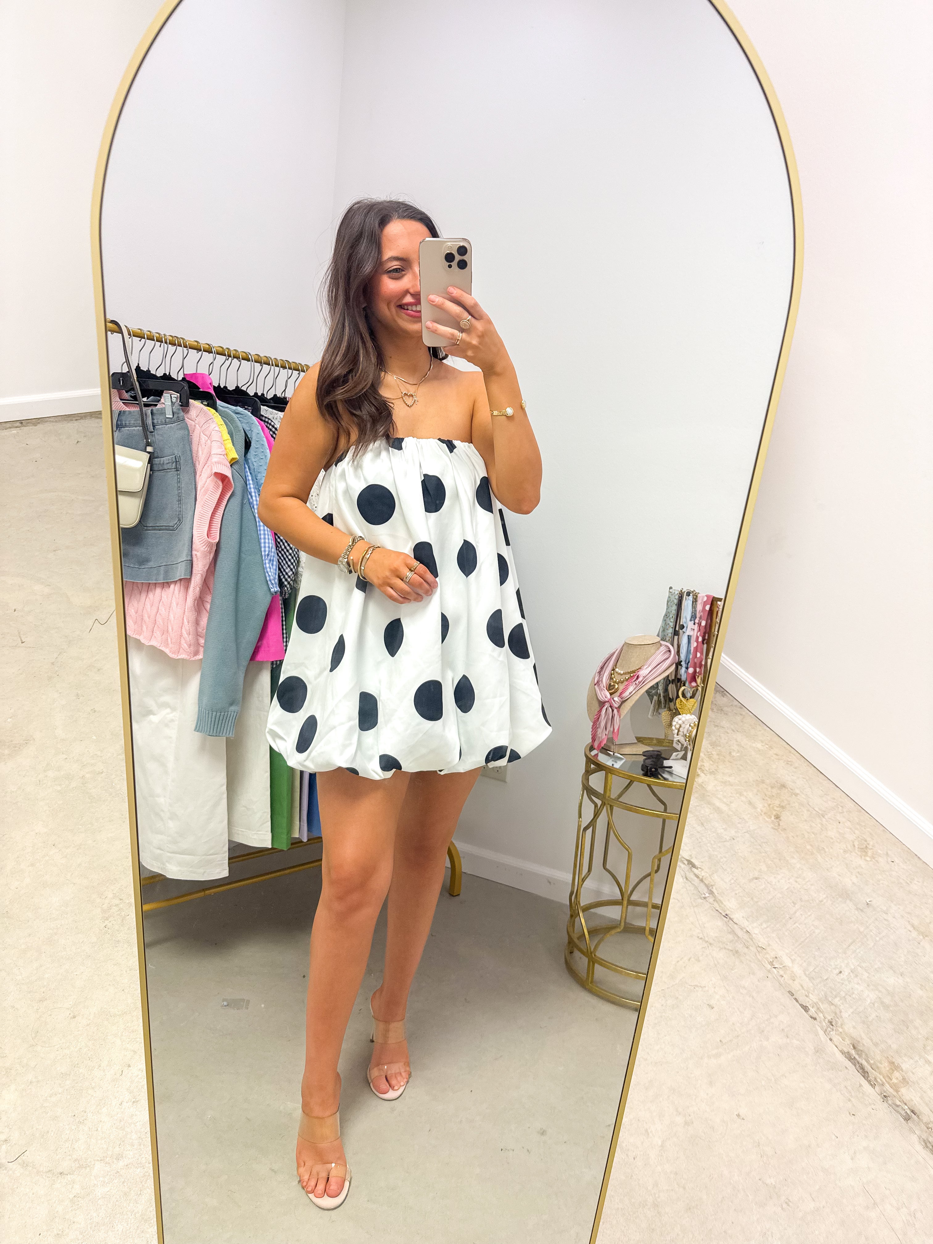 Polka Dot Bubble Dress