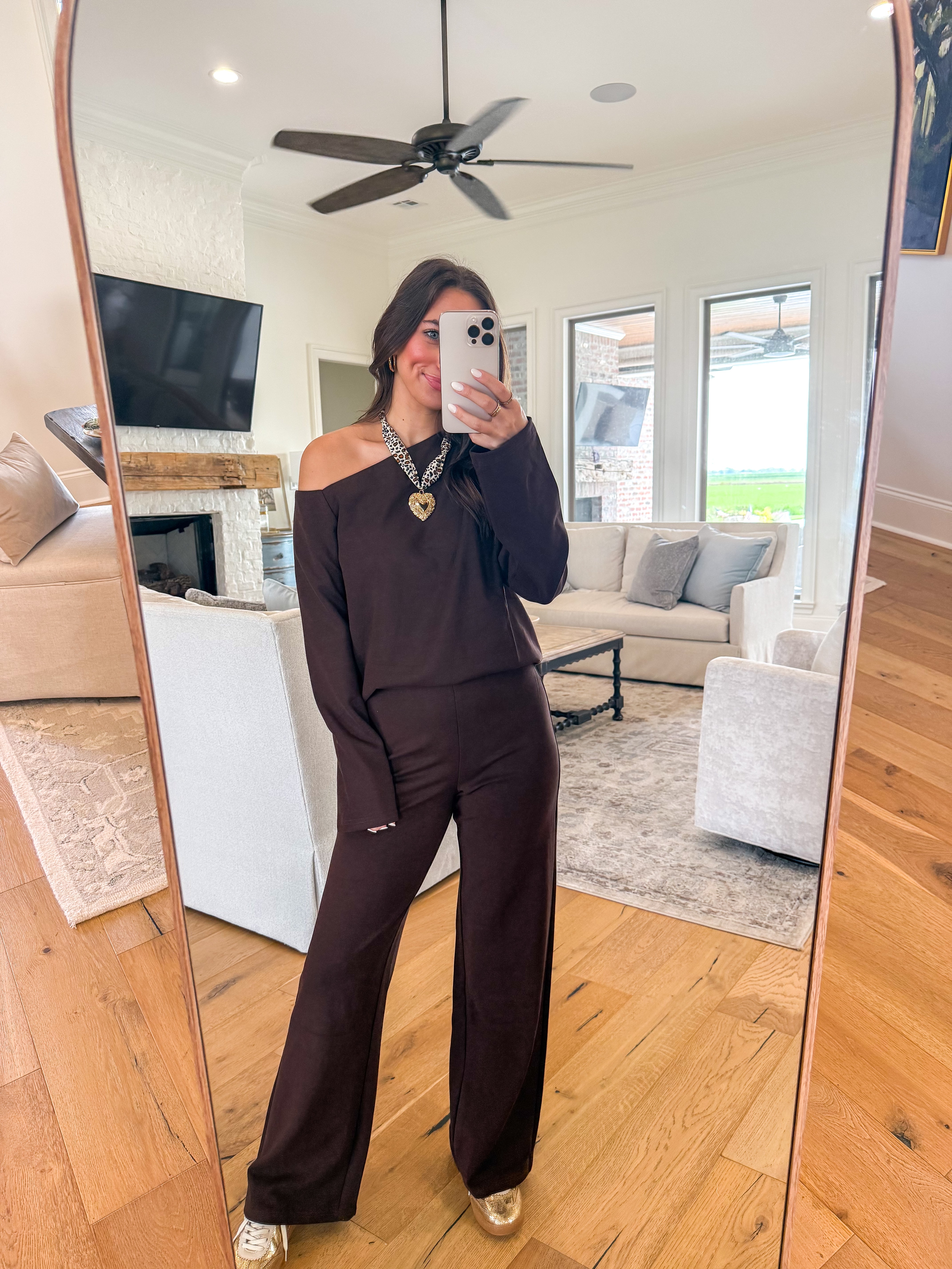 Dulce One-Shoulder Top & Pants Set