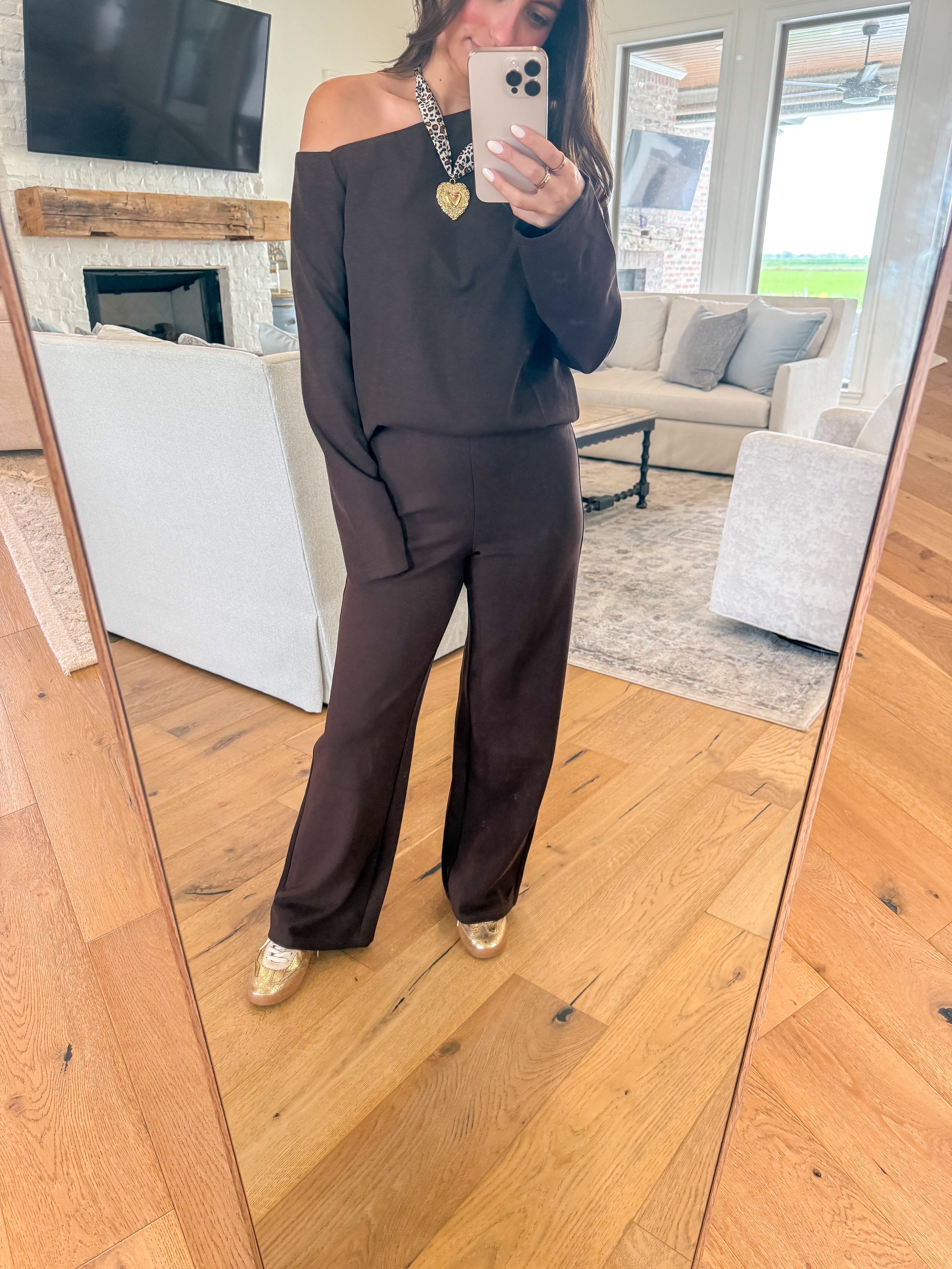 Dulce One-Shoulder Top & Pants Set