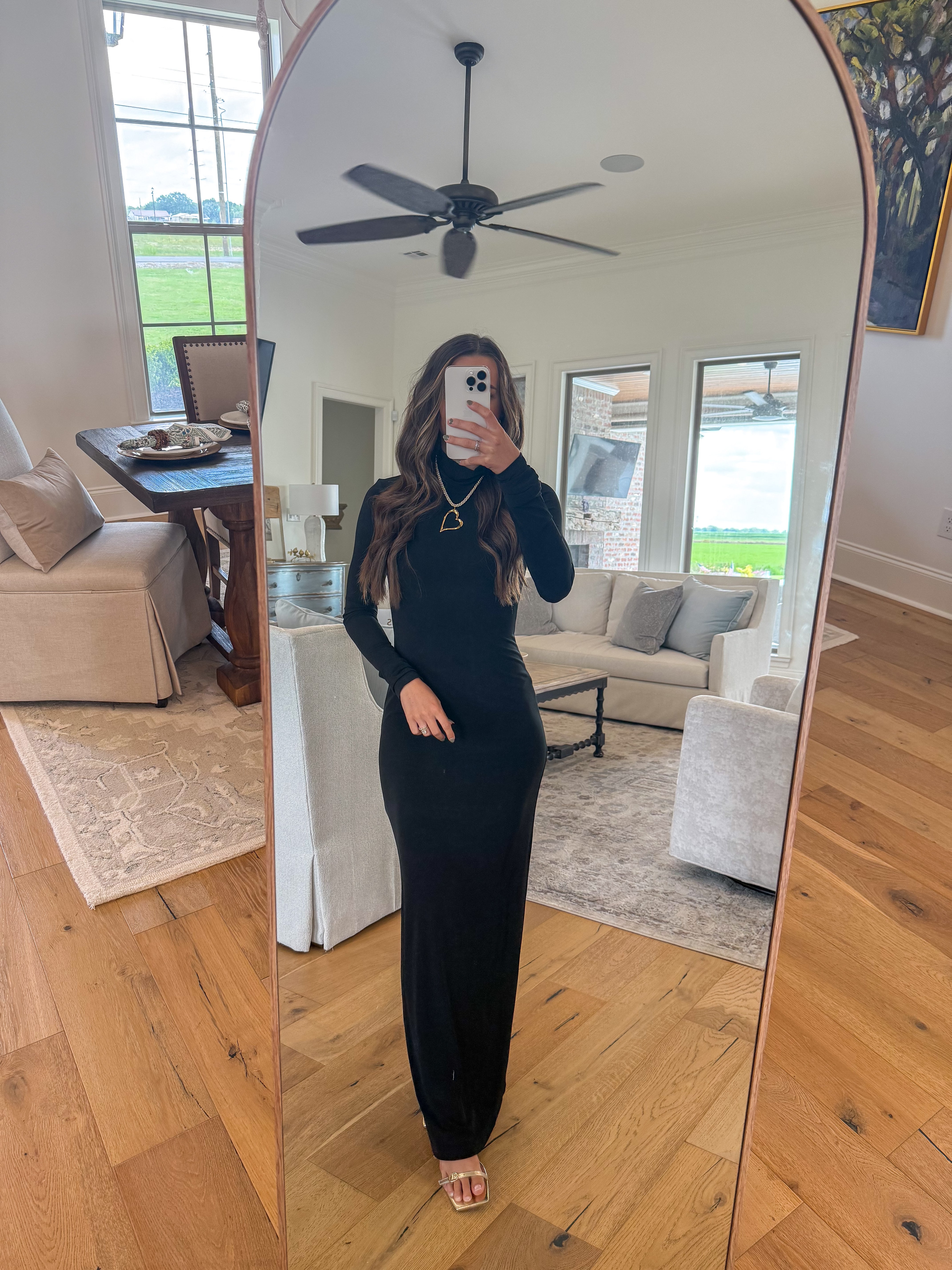 Silhouette Black Maxi