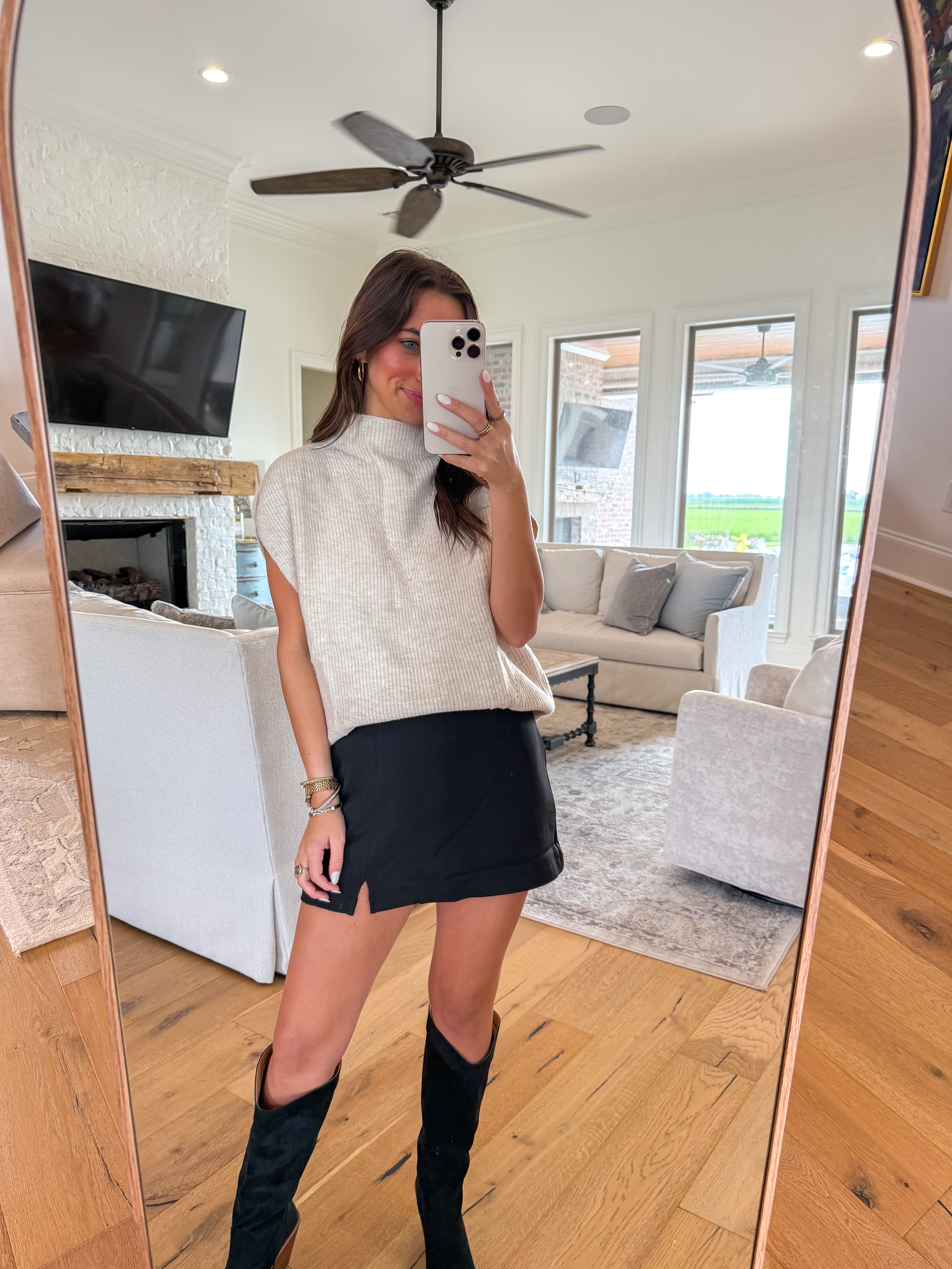 Winslet Cream Sweater Vest