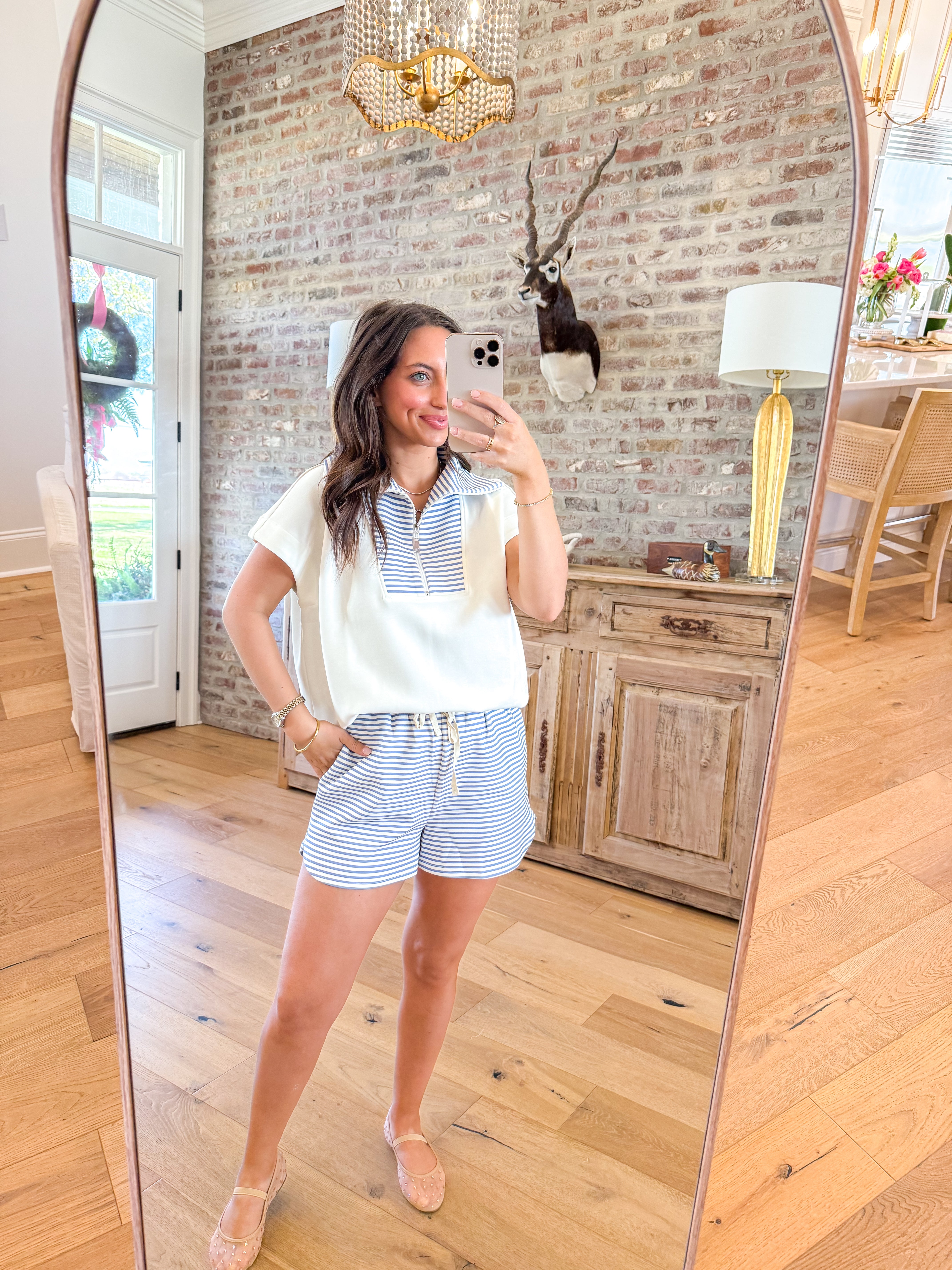 Coastal Comfort Striped Set