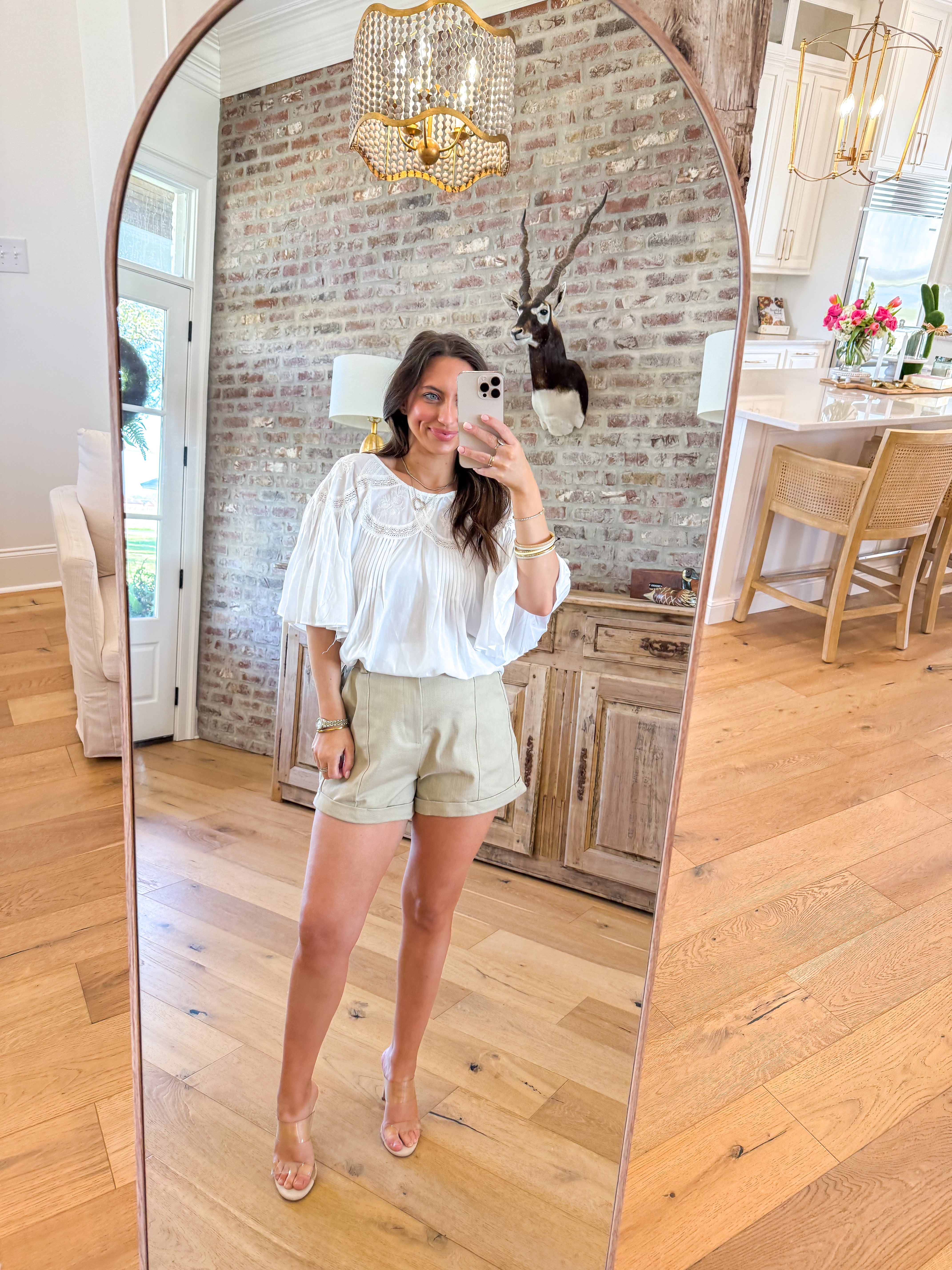 Delicate Bloom Lace Blouse