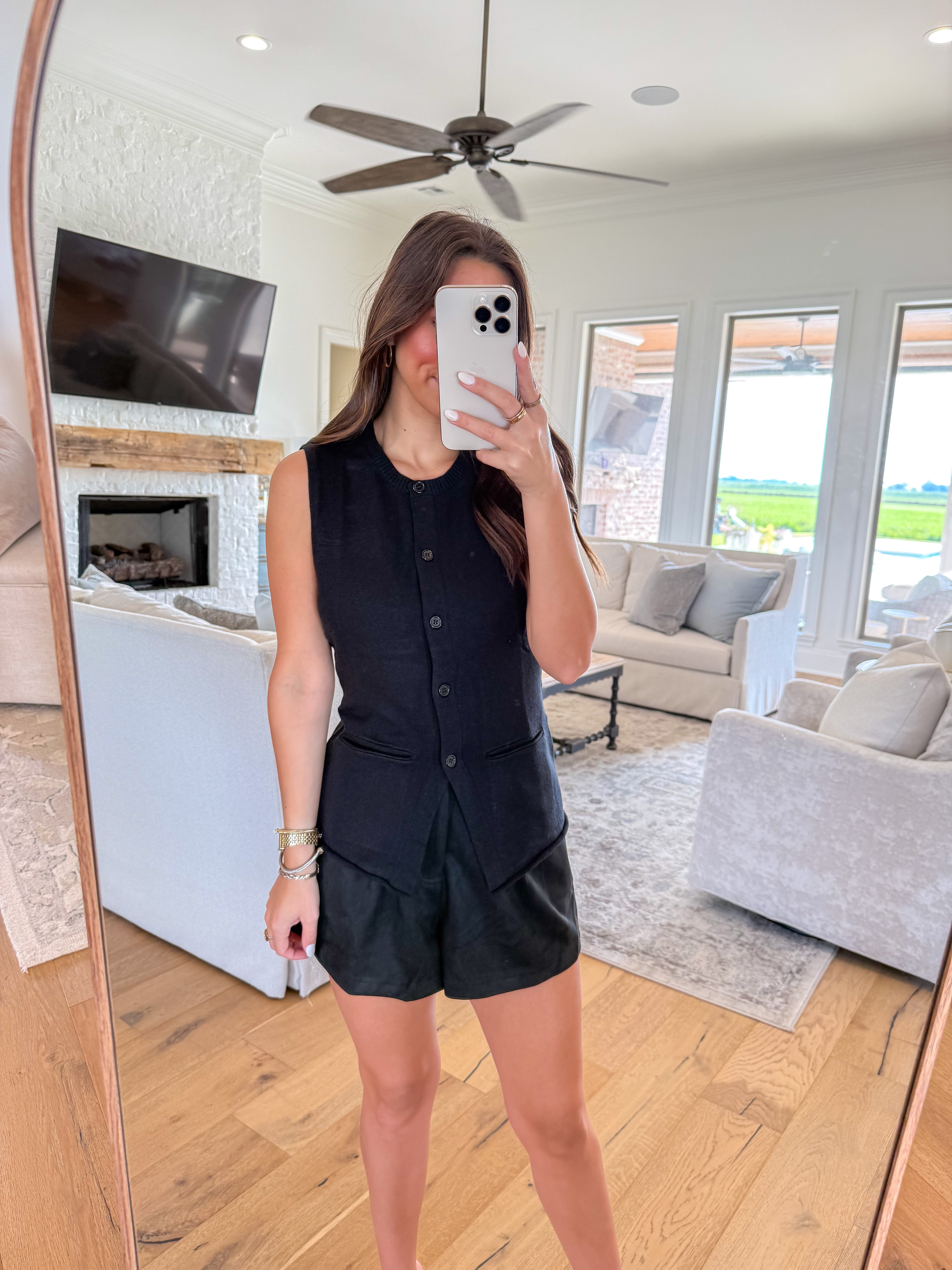 Maeve Black Sweater Tank