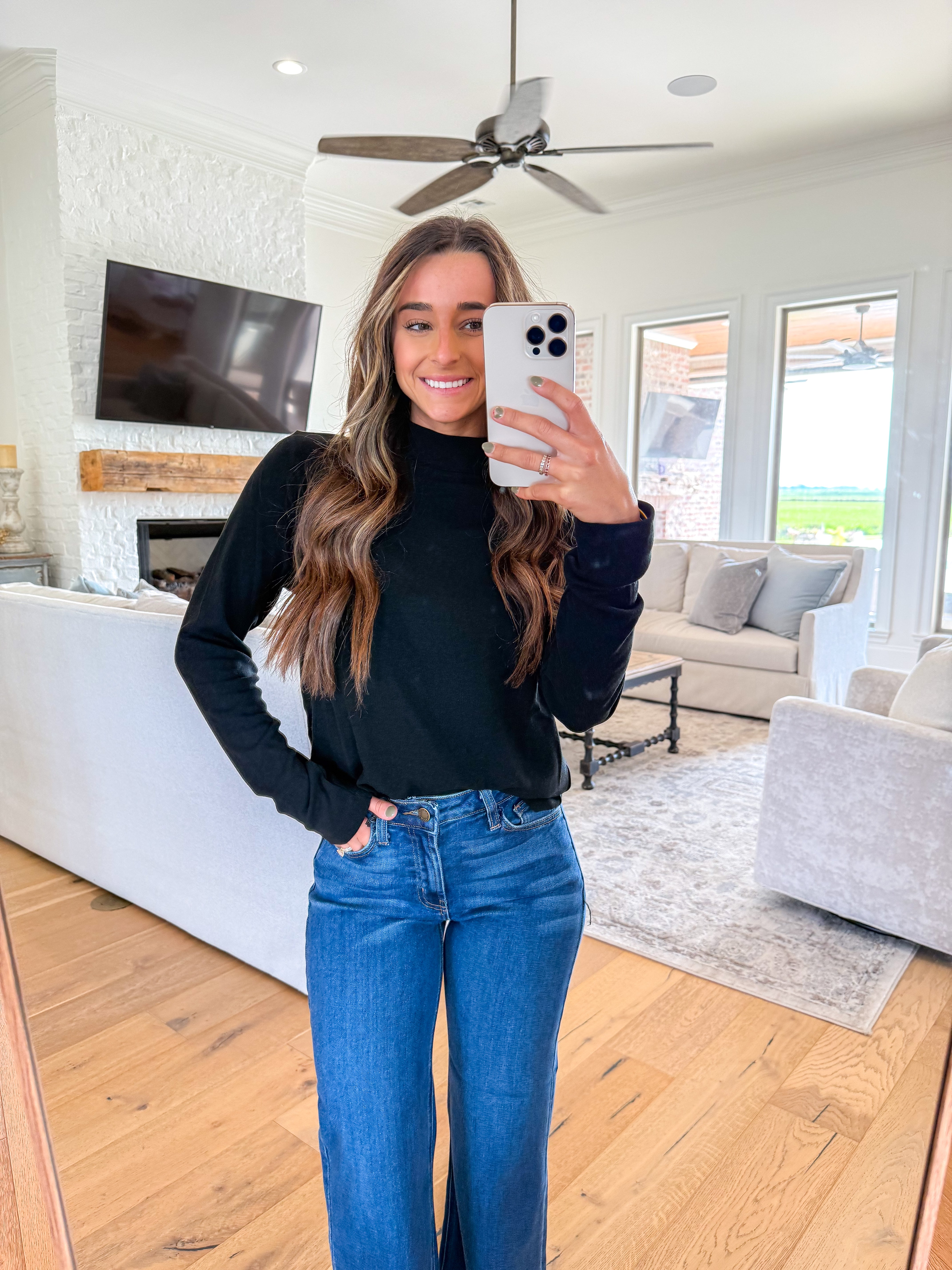 Simple Black Turtleneck