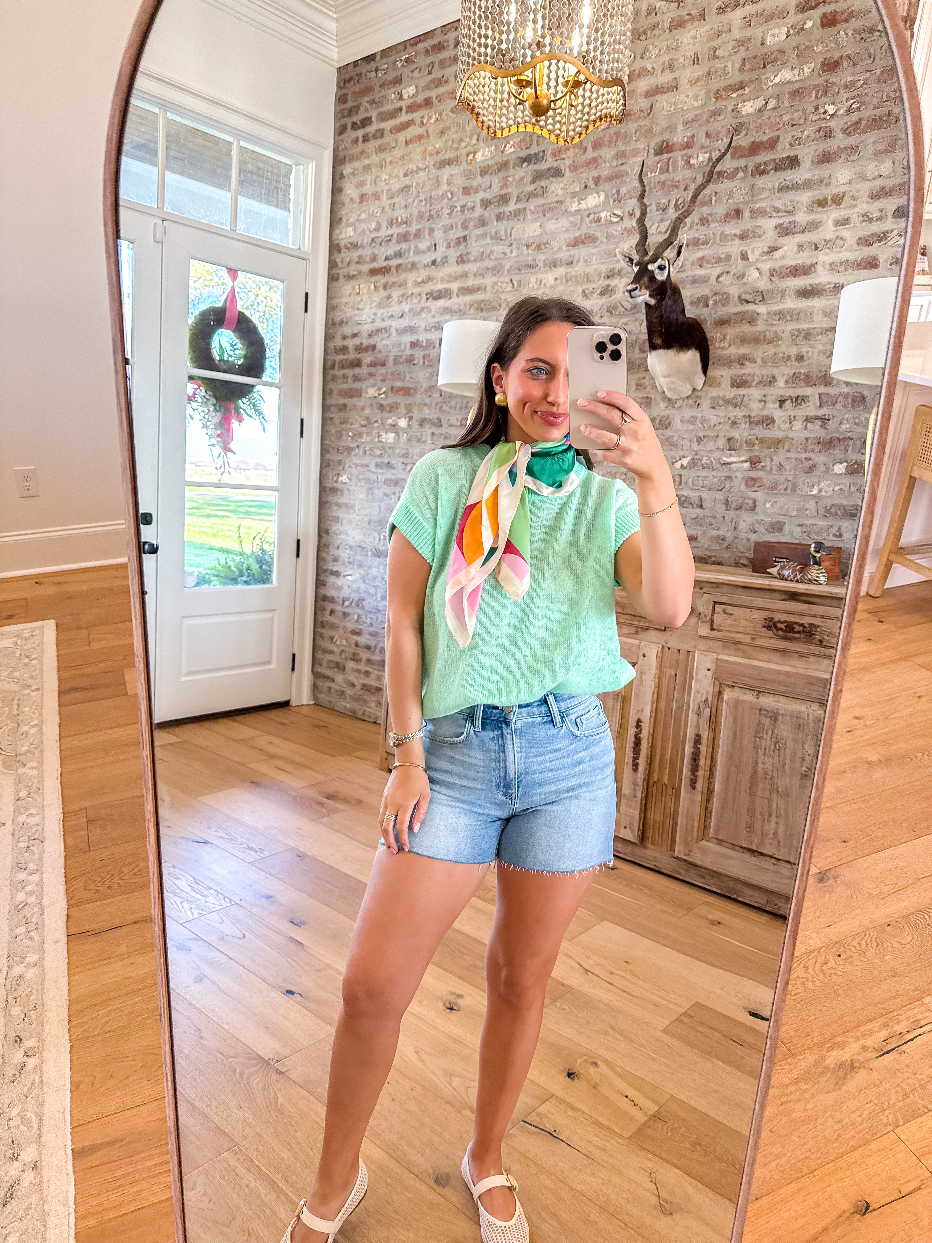 Soft Breeze Mint Sweater Top