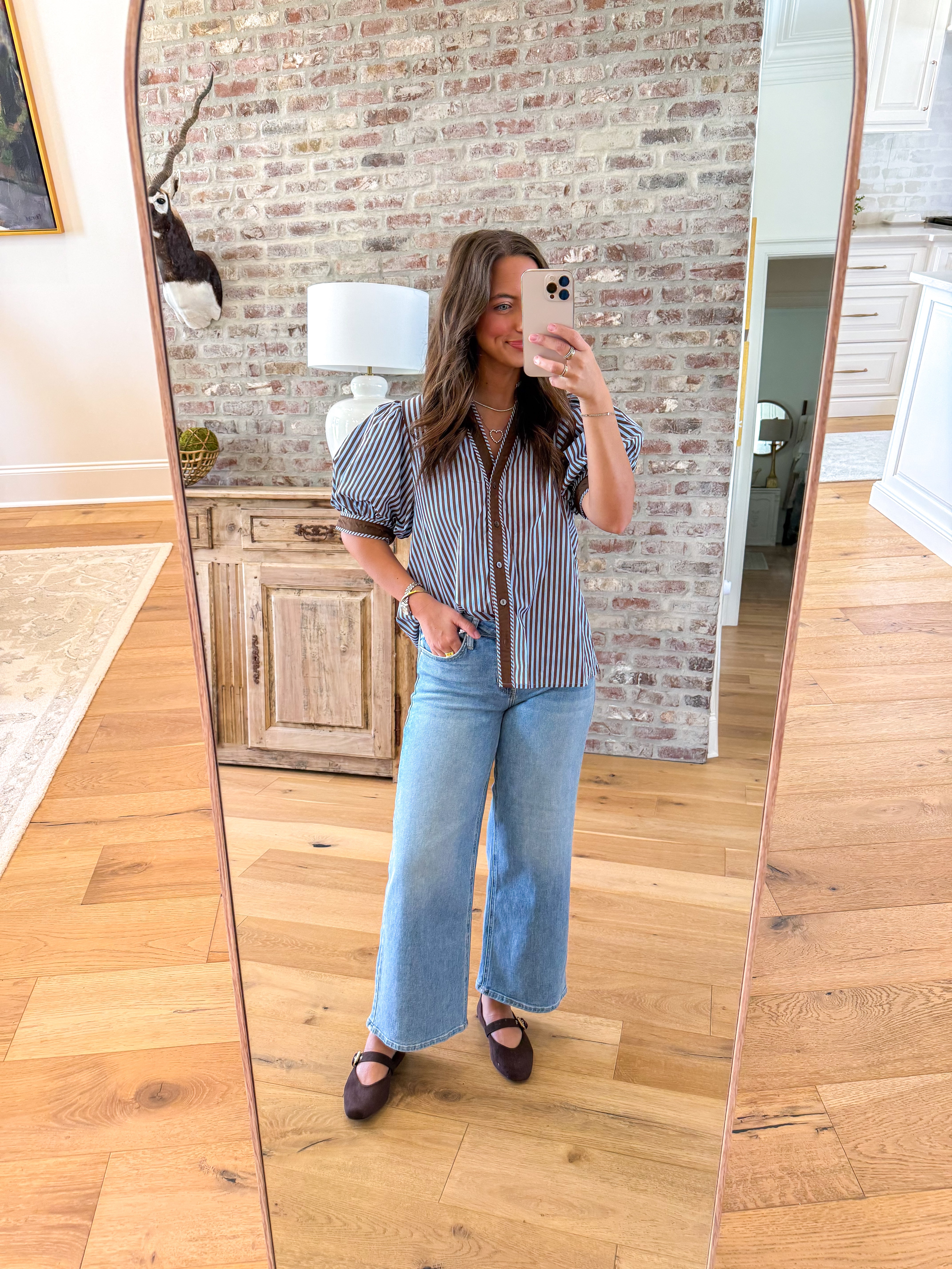 MR Slim Wide Leg Light Denim