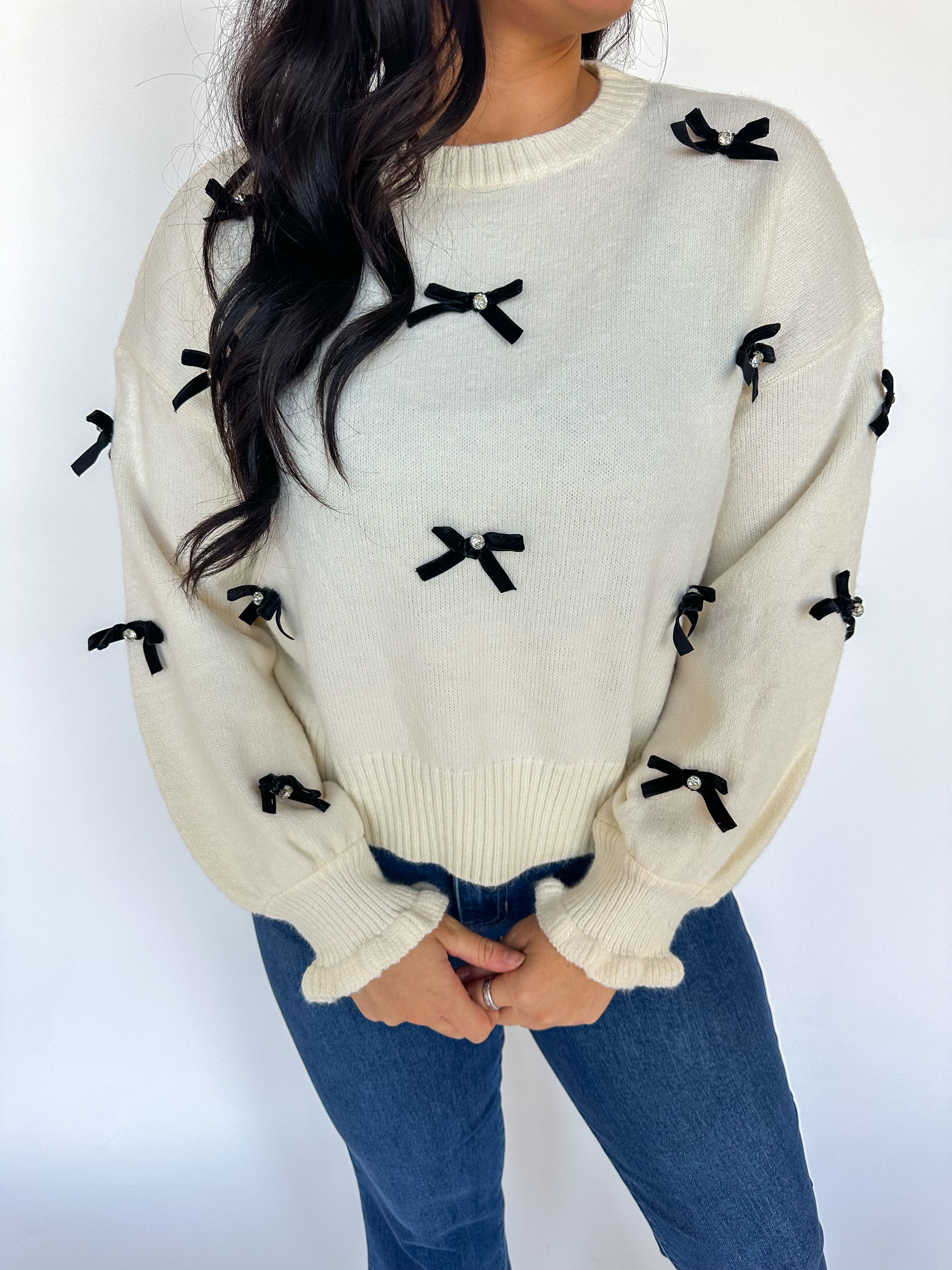 Little Bow Detail Sweater