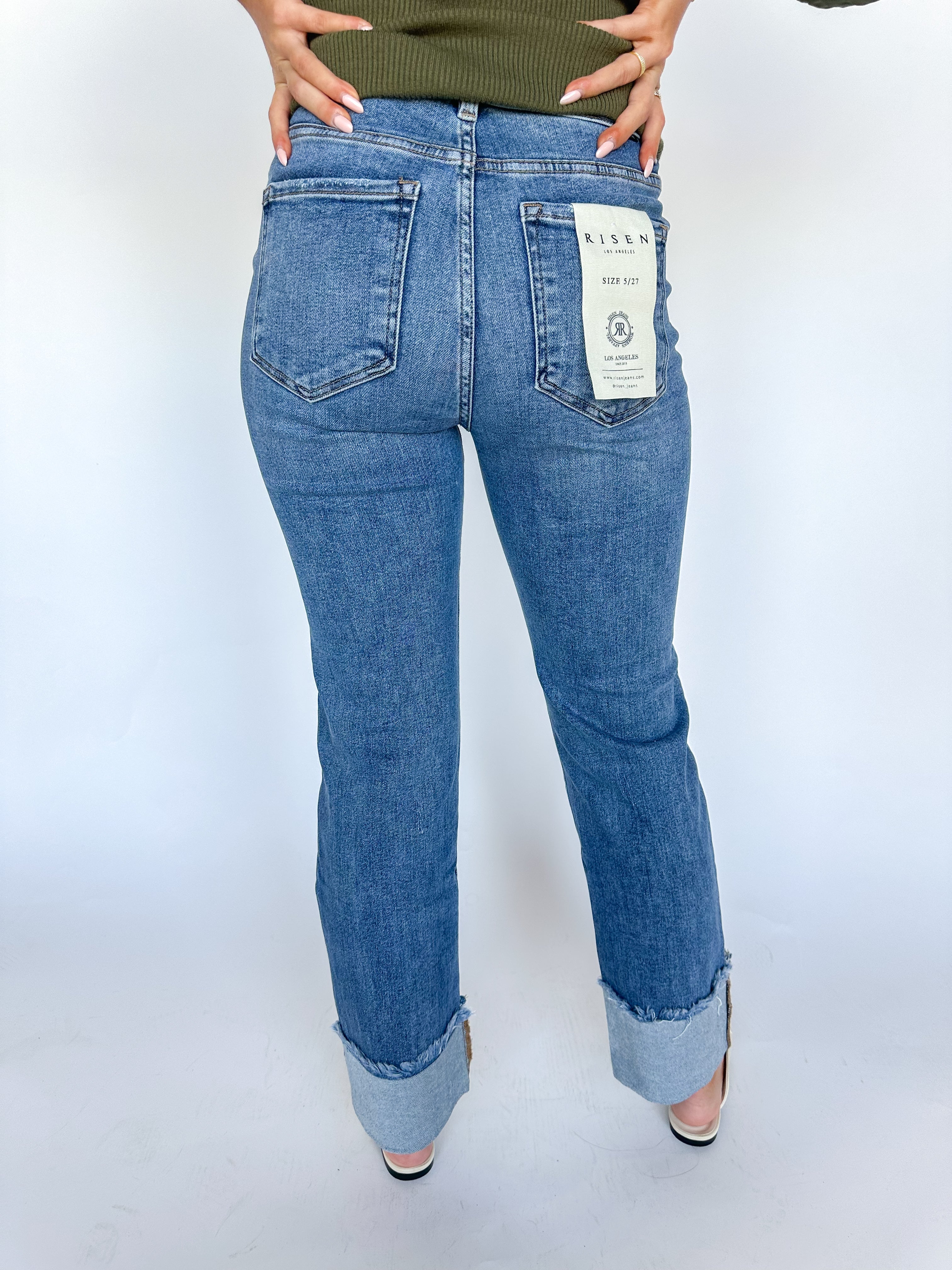 Cuffed Relax Medium Jeans