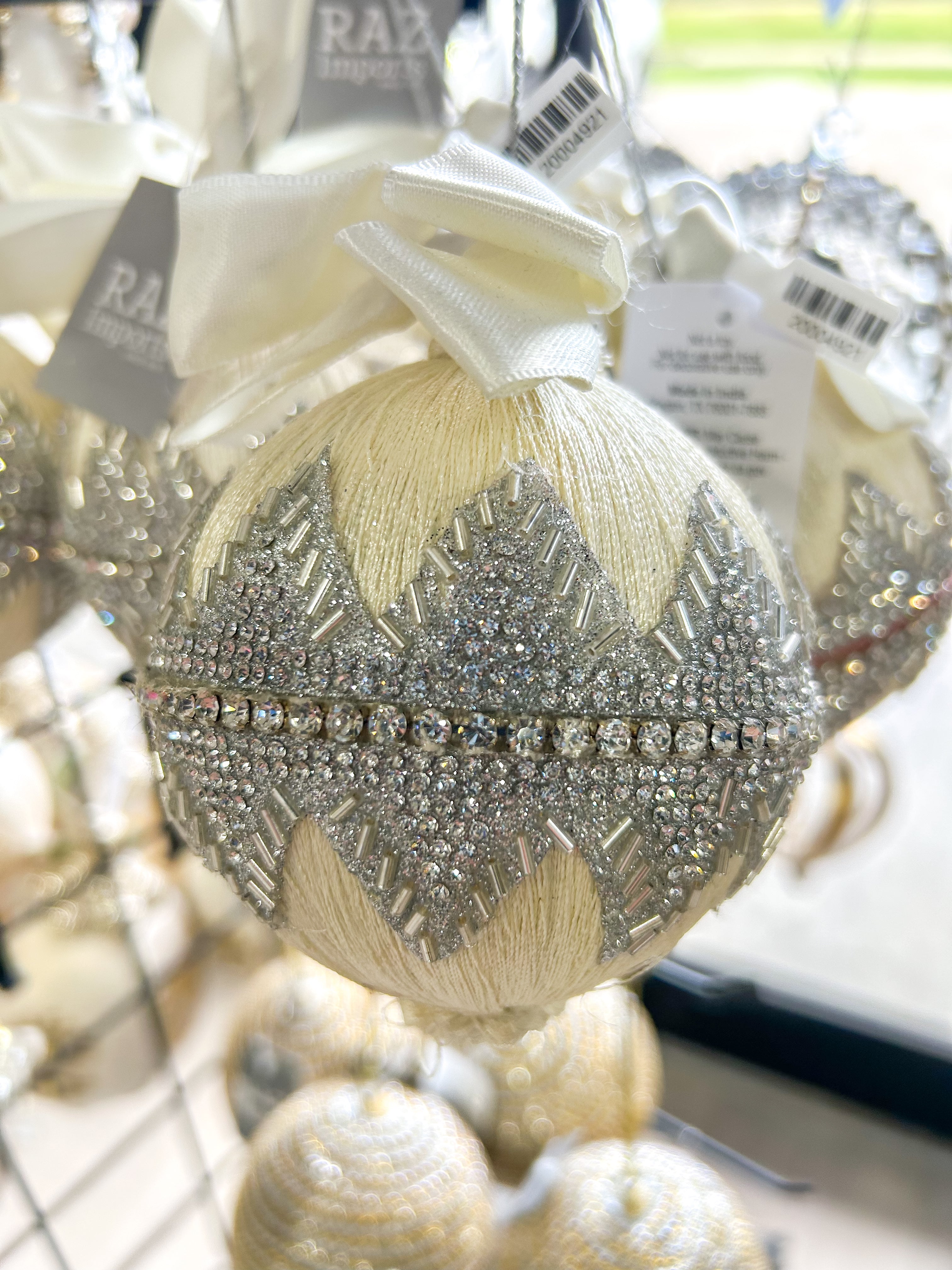 4'' Jeweled Ornament