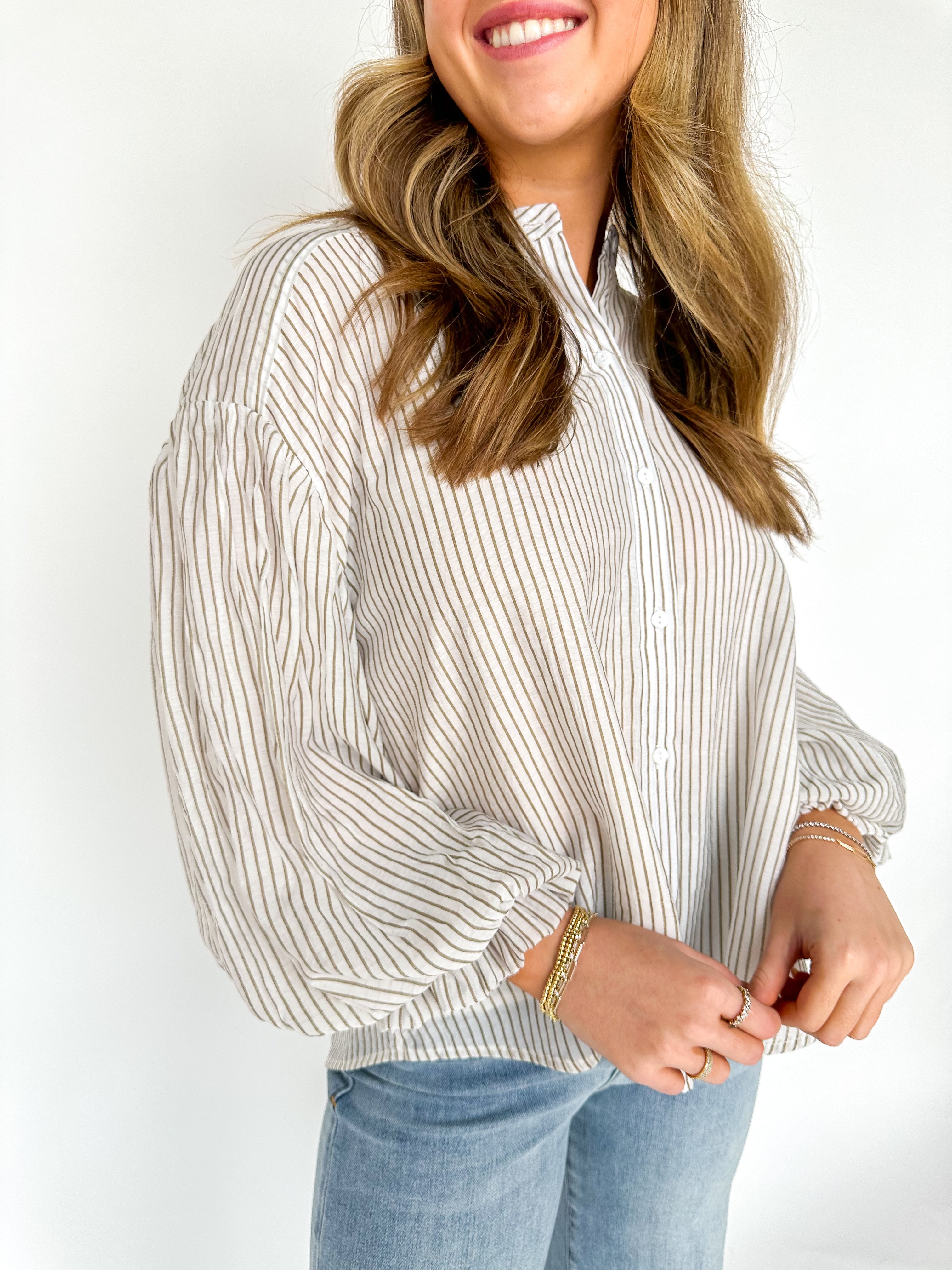 Sunday Morning Striped Top