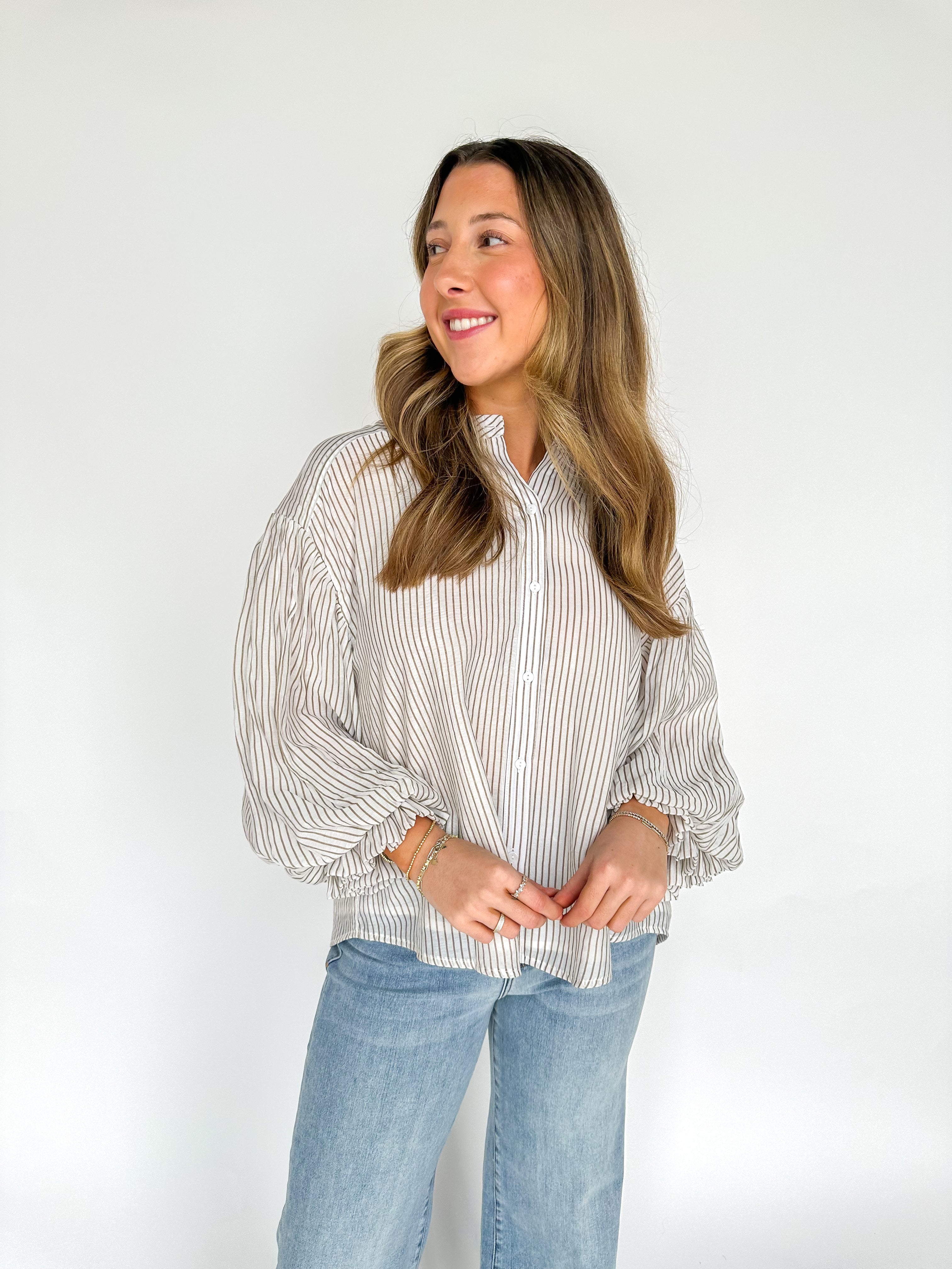 Sunday Morning Striped Top